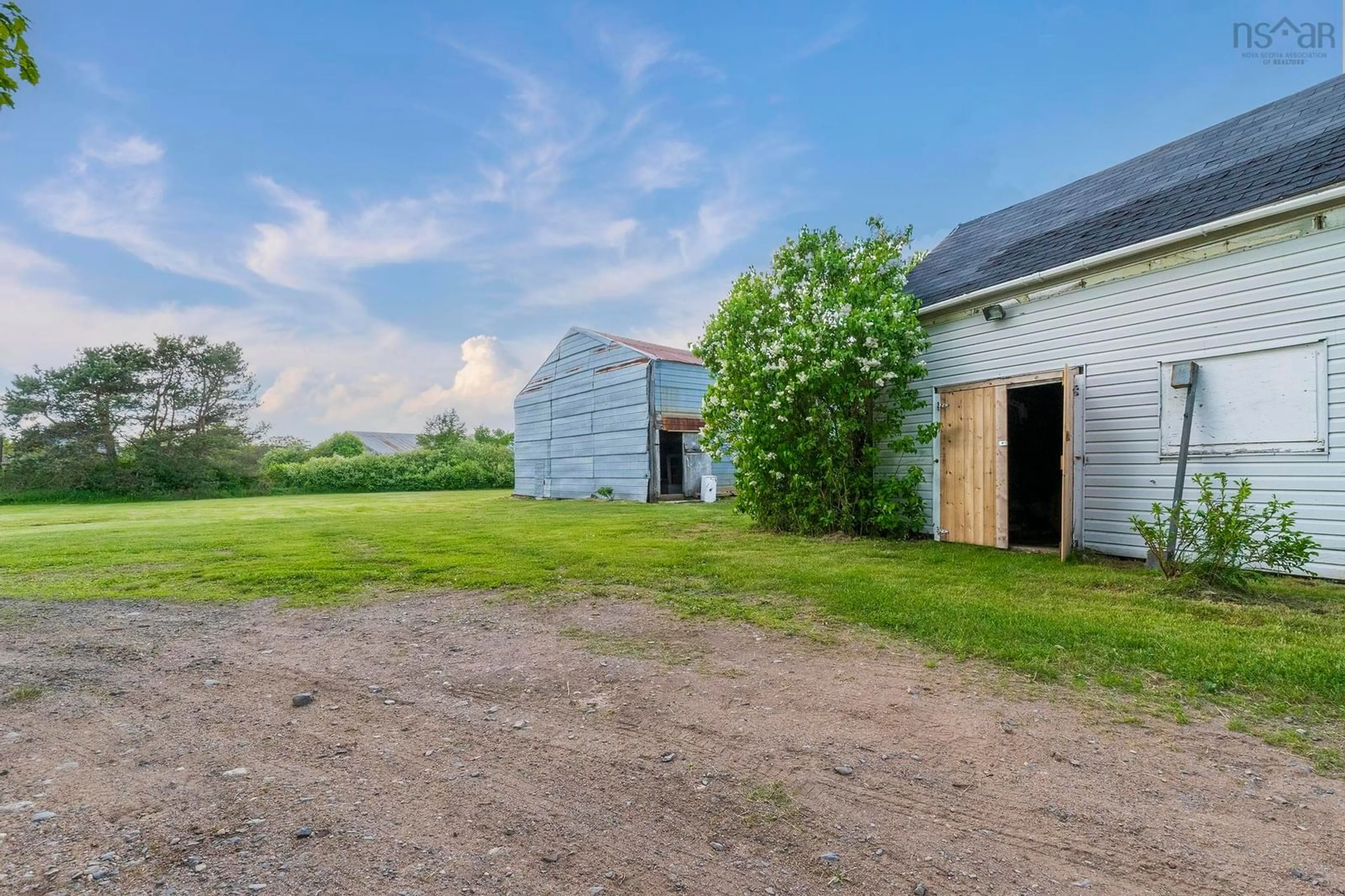 A pic from outside/outdoor area/front of a property/back of a property/a pic from drone, building for 3069 Highway 1, Aylesford East Nova Scotia B0P 1C0