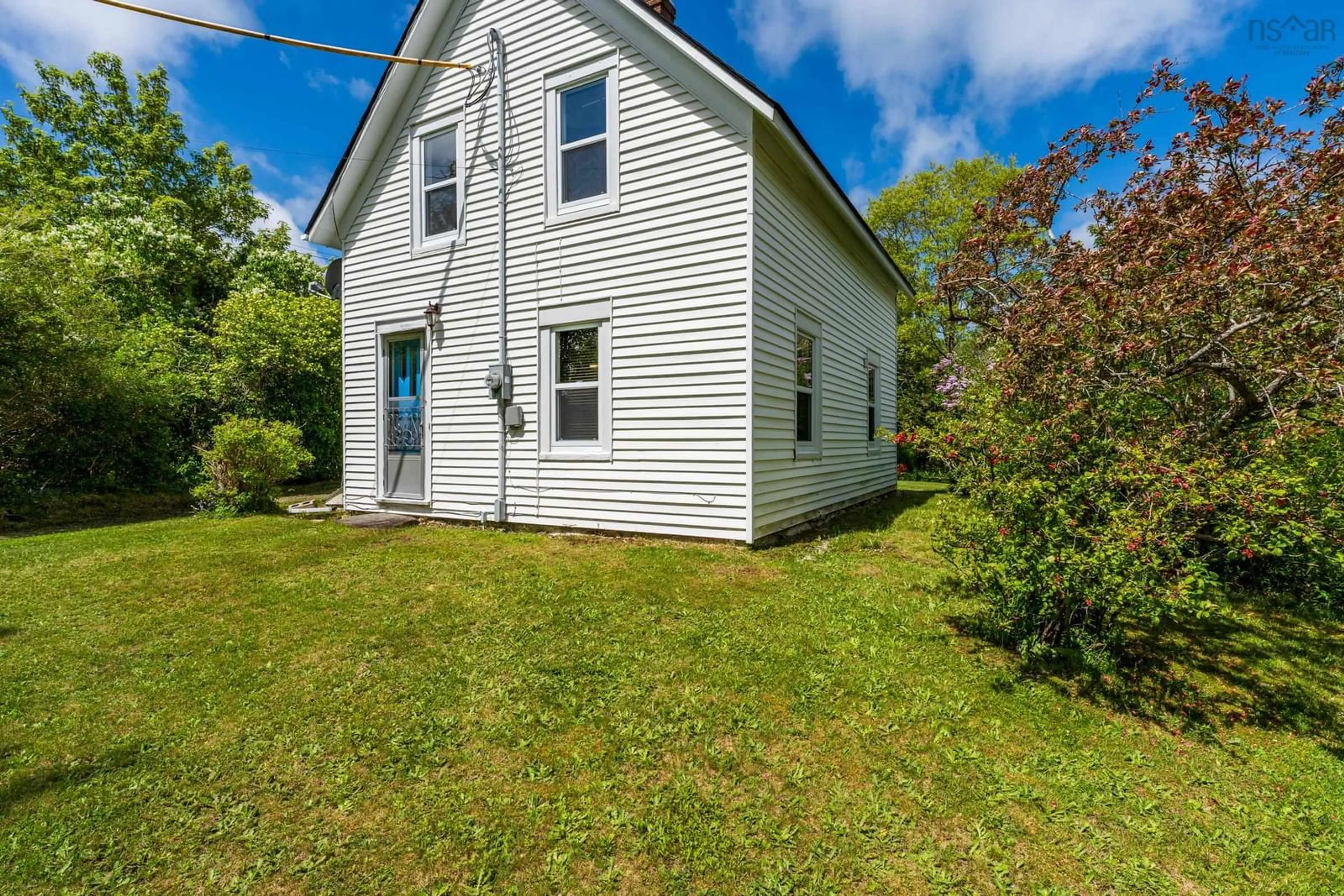 A pic from outside/outdoor area/front of a property/back of a property/a pic from drone, building for 9330 Highway 3, Pleasant Lake Nova Scotia B5A 5J9