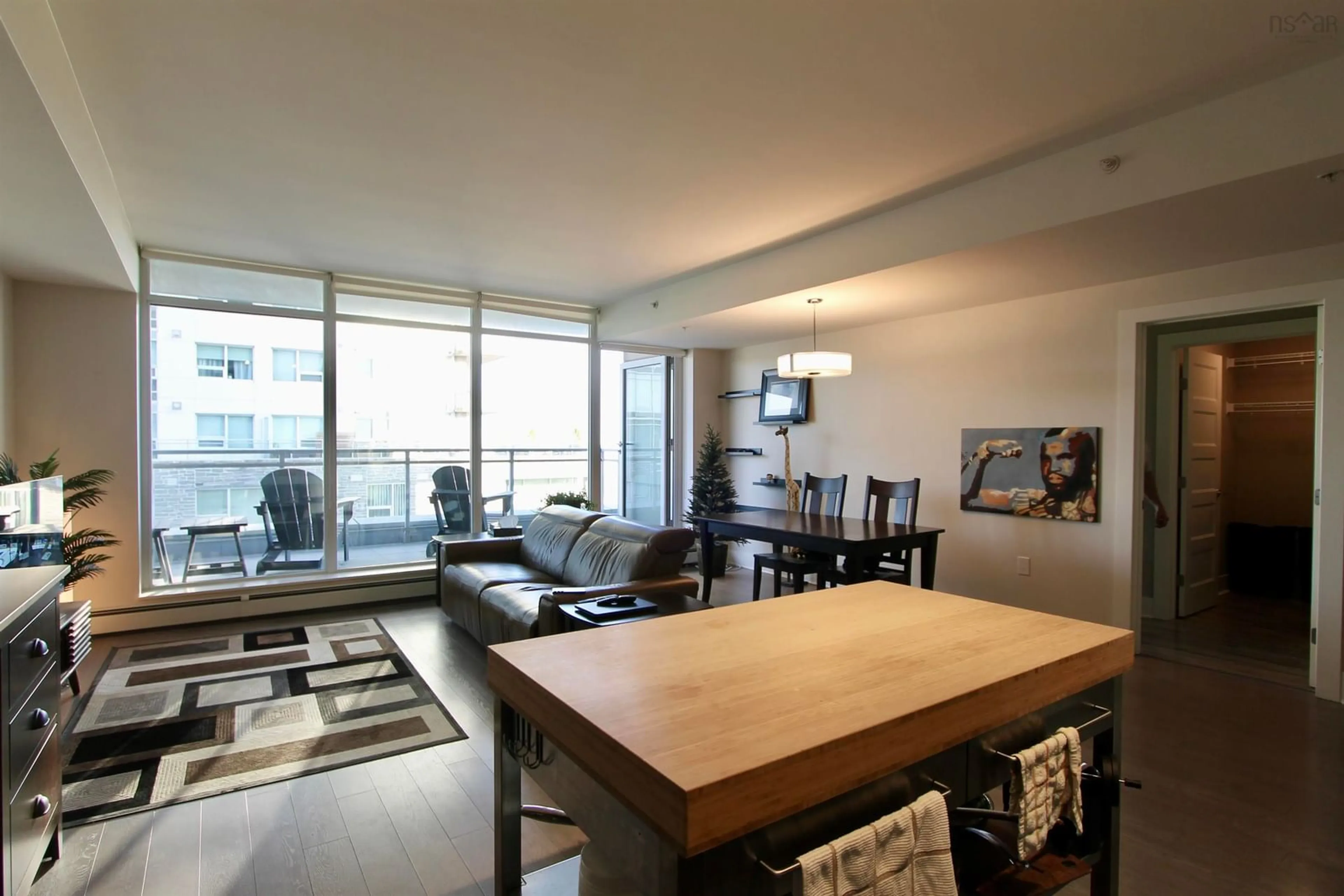 Living room with furniture, unknown for 15 Kings Wharf Pl #404, Dartmouth Nova Scotia B2Y 0C2