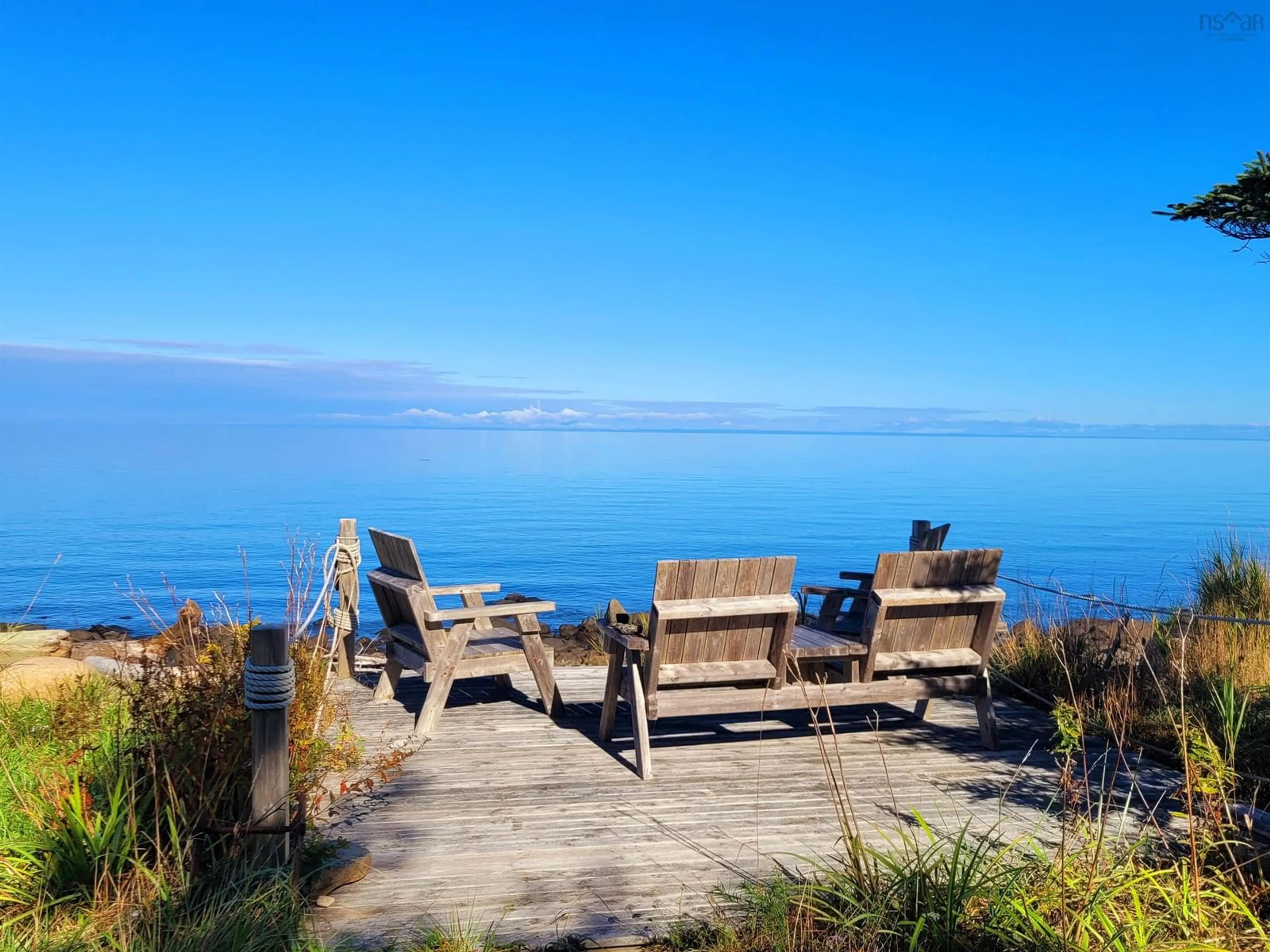 Patio, water/lake/river/ocean view for 9347 St. Croix Cove Rd, St Croix Cove Nova Scotia B0S 1C0