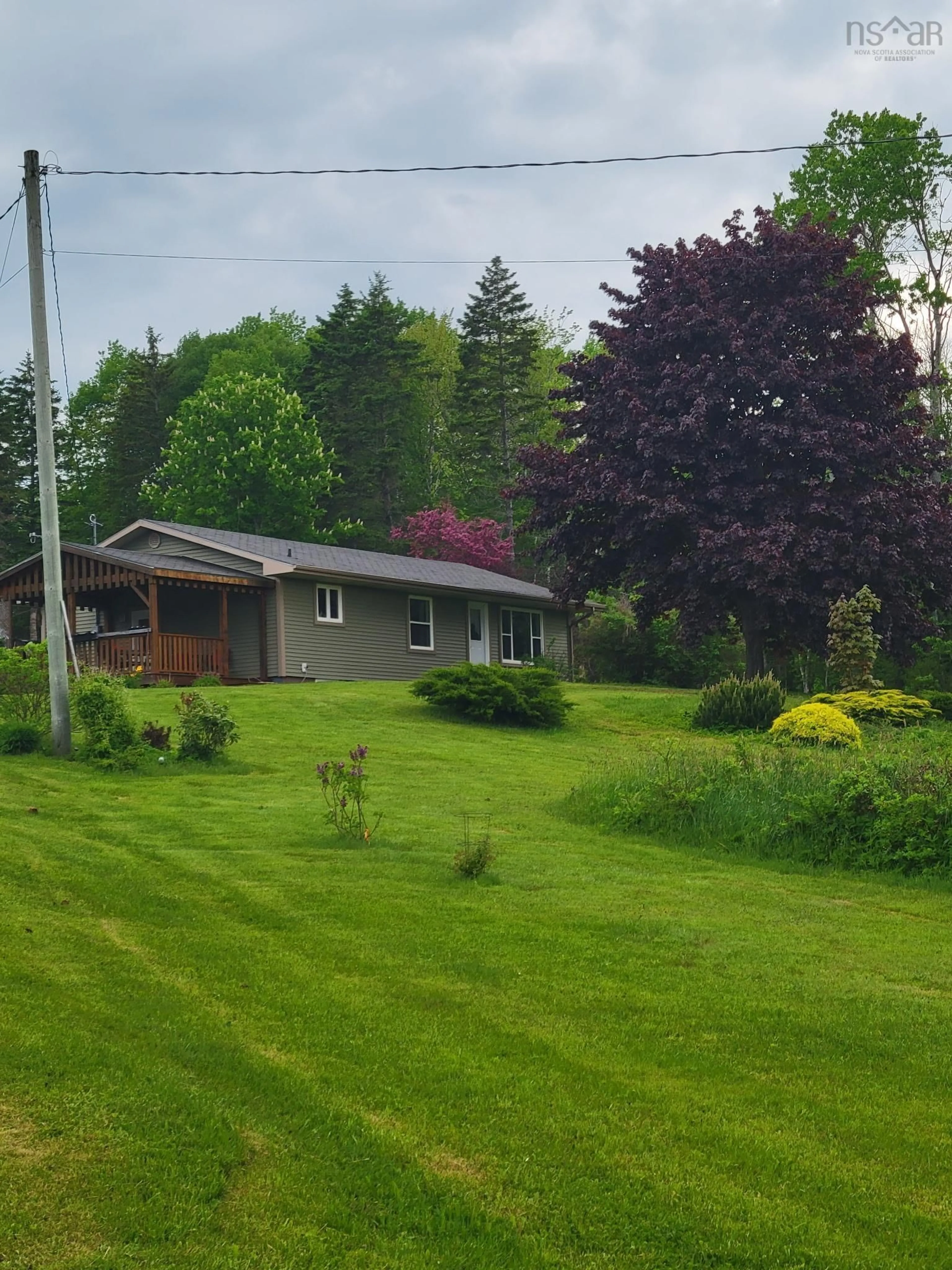 A pic from outside/outdoor area/front of a property/back of a property/a pic from drone, street for 11197 Hwy 16 Riverside, Guysborough Nova Scotia B0H 1G0