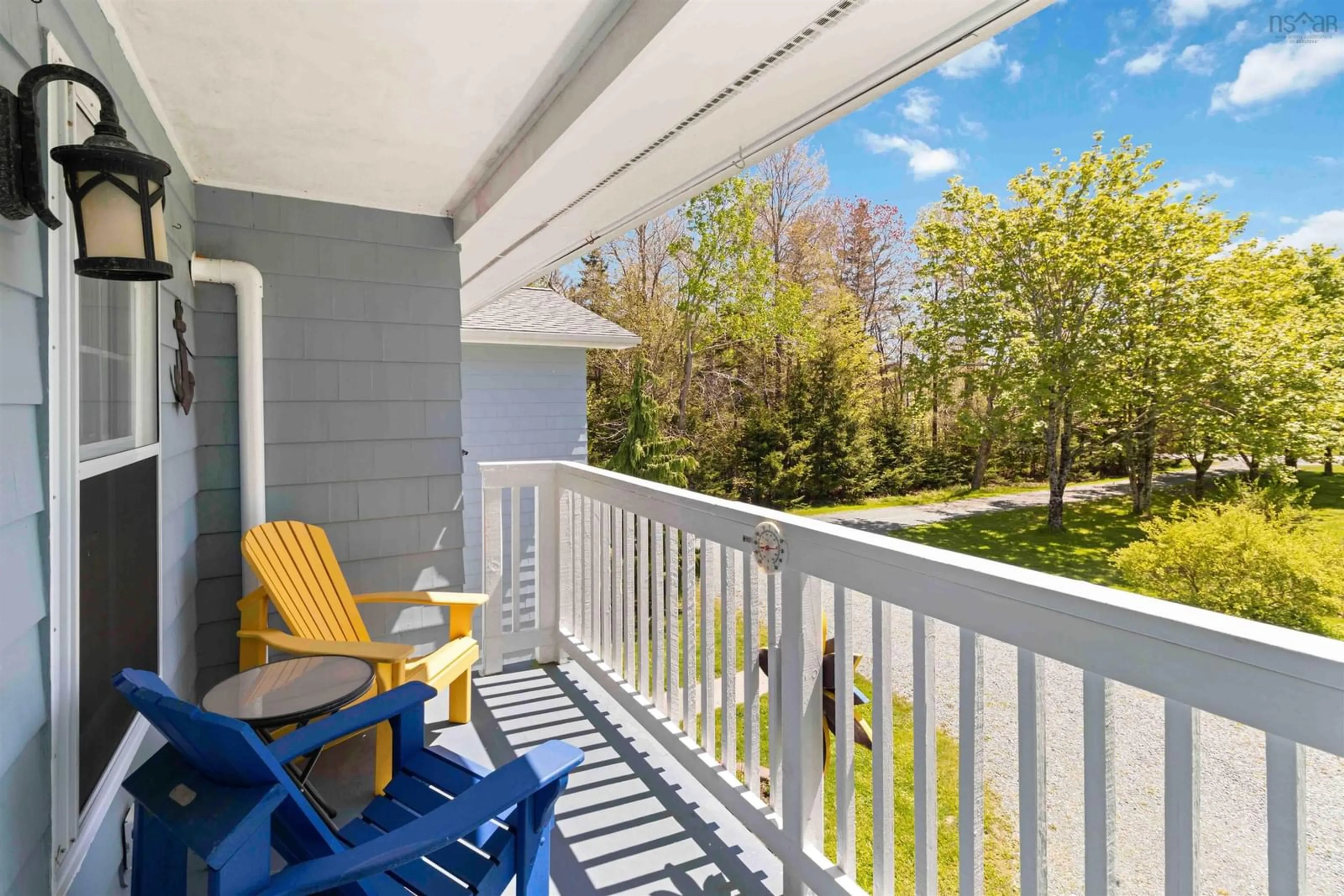Patio, water/lake/river/ocean view for 147 Shore Rd, Mersey Point Nova Scotia B0T 1K0