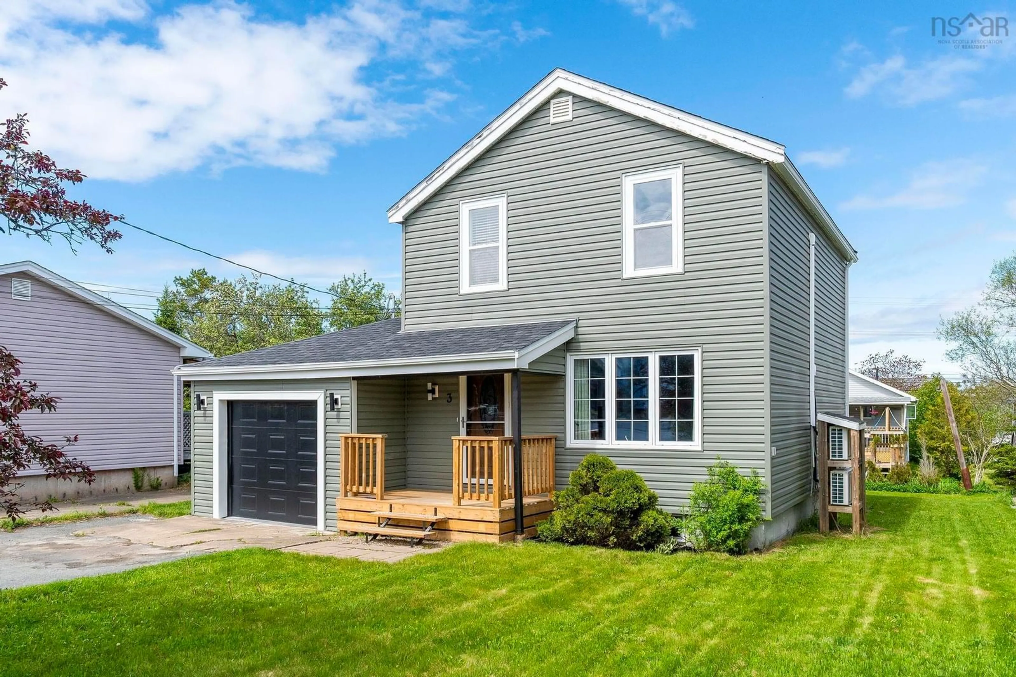 Home with vinyl exterior material, street for 3 Hayes St, Halifax Nova Scotia B3R 2B6