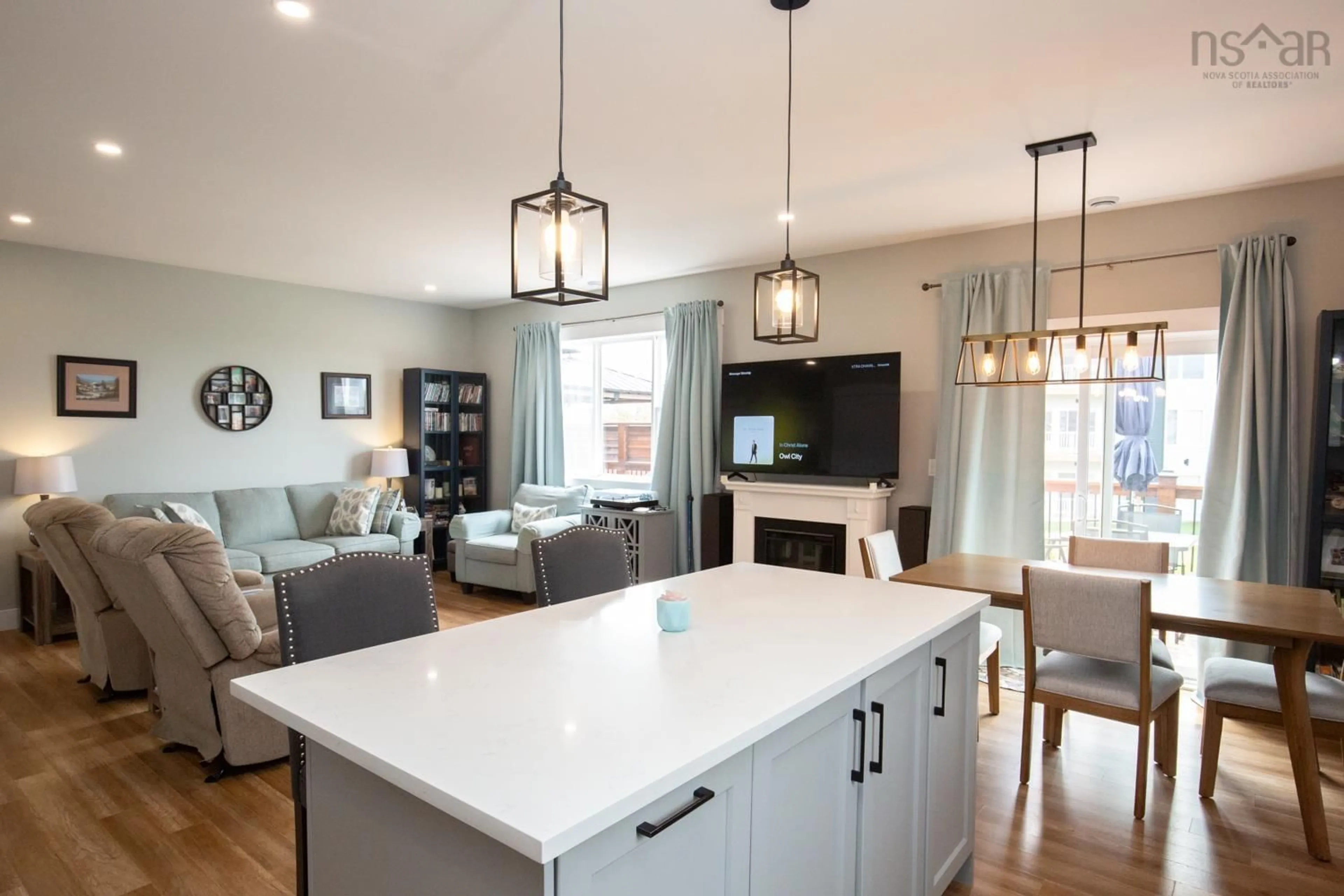 Open concept kitchen, unknown for 28 Ridge Ave, Stewiacke Nova Scotia B0N 2J0
