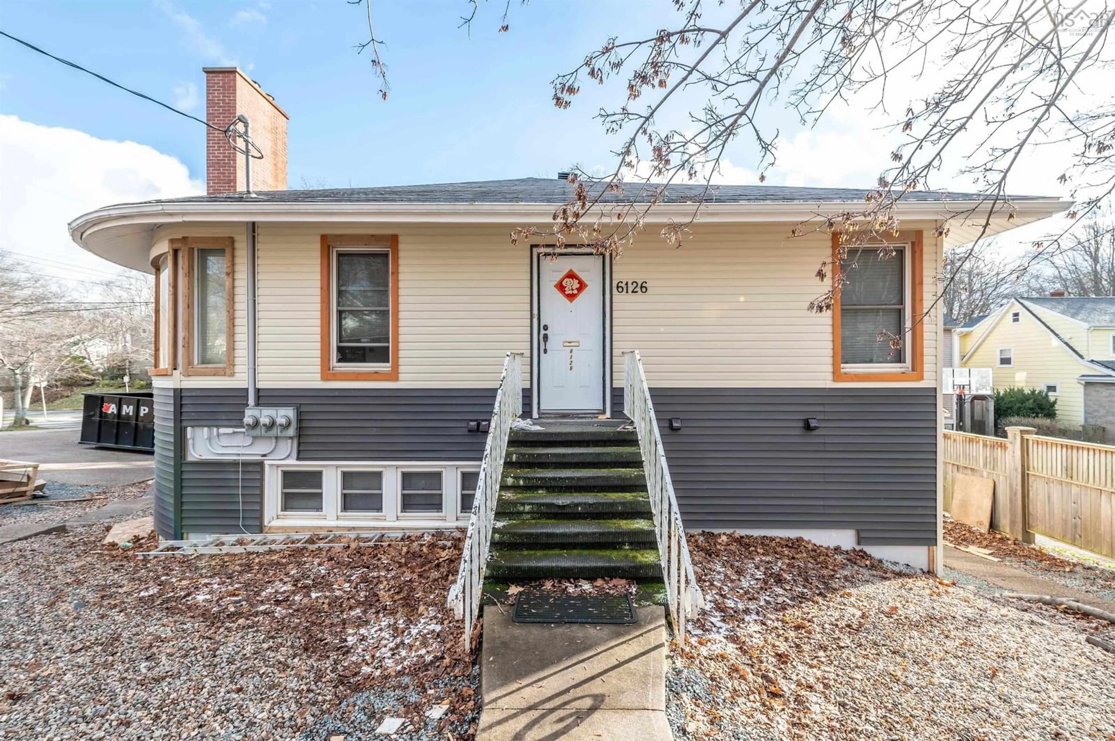 Home with brick exterior material, street for 6126/6128 Regina Terr, Halifax Nova Scotia B3H 1N5
