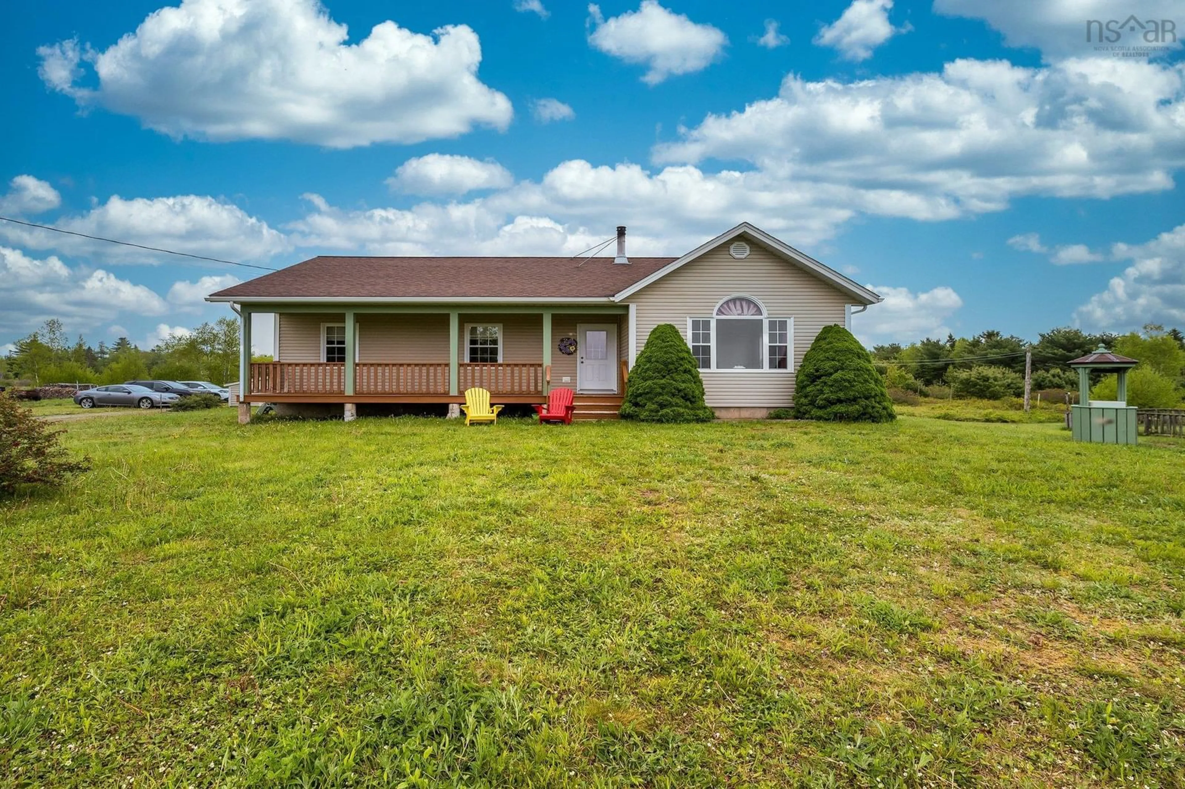 A pic from outside/outdoor area/front of a property/back of a property/a pic from drone, building for 4348 Woodstock Rd, Walden Nova Scotia B0J 2E0