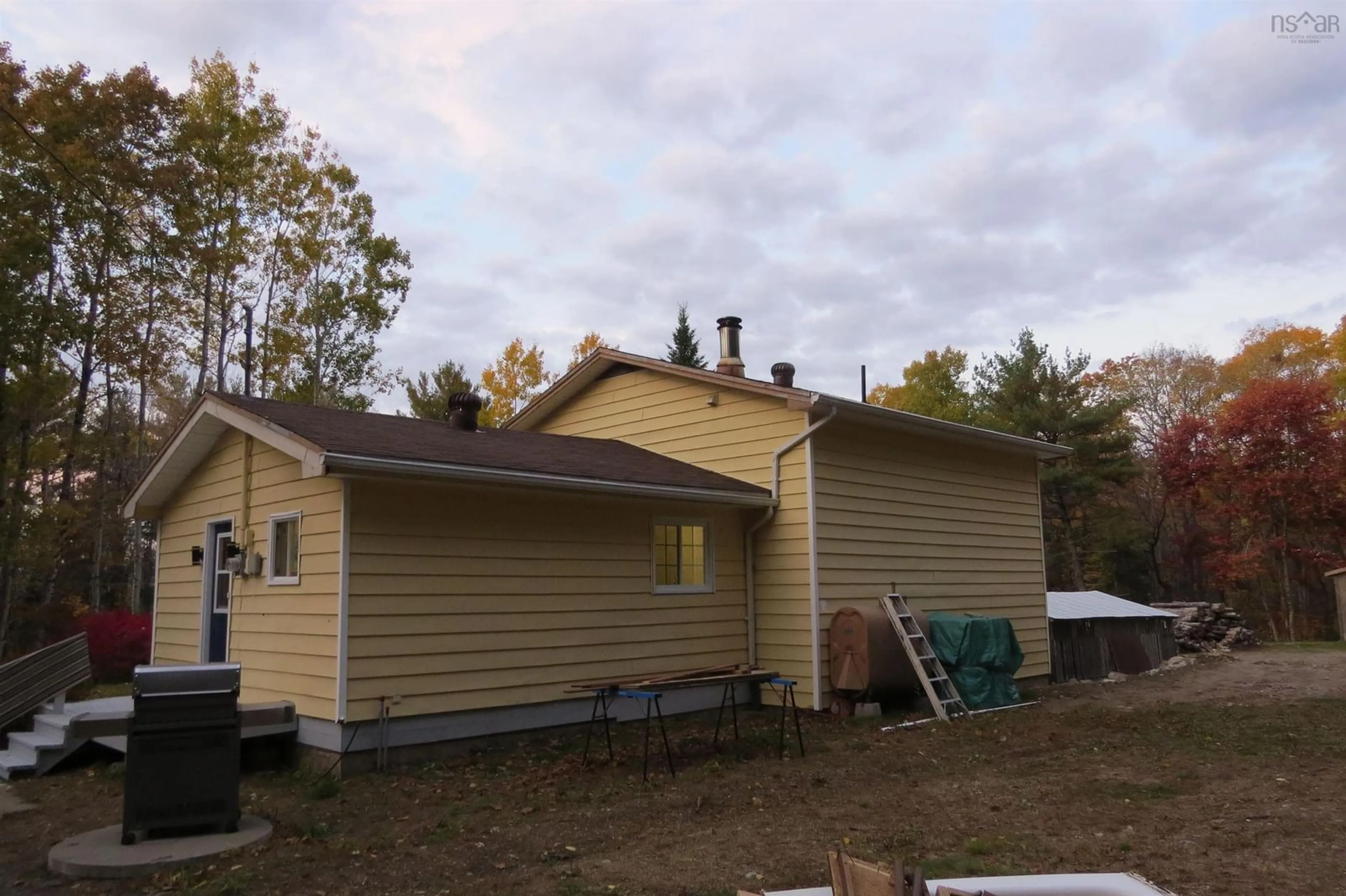 Home with vinyl exterior material, building for 2163 Labelle Rd, Molega Nova Scotia B0T 1X0