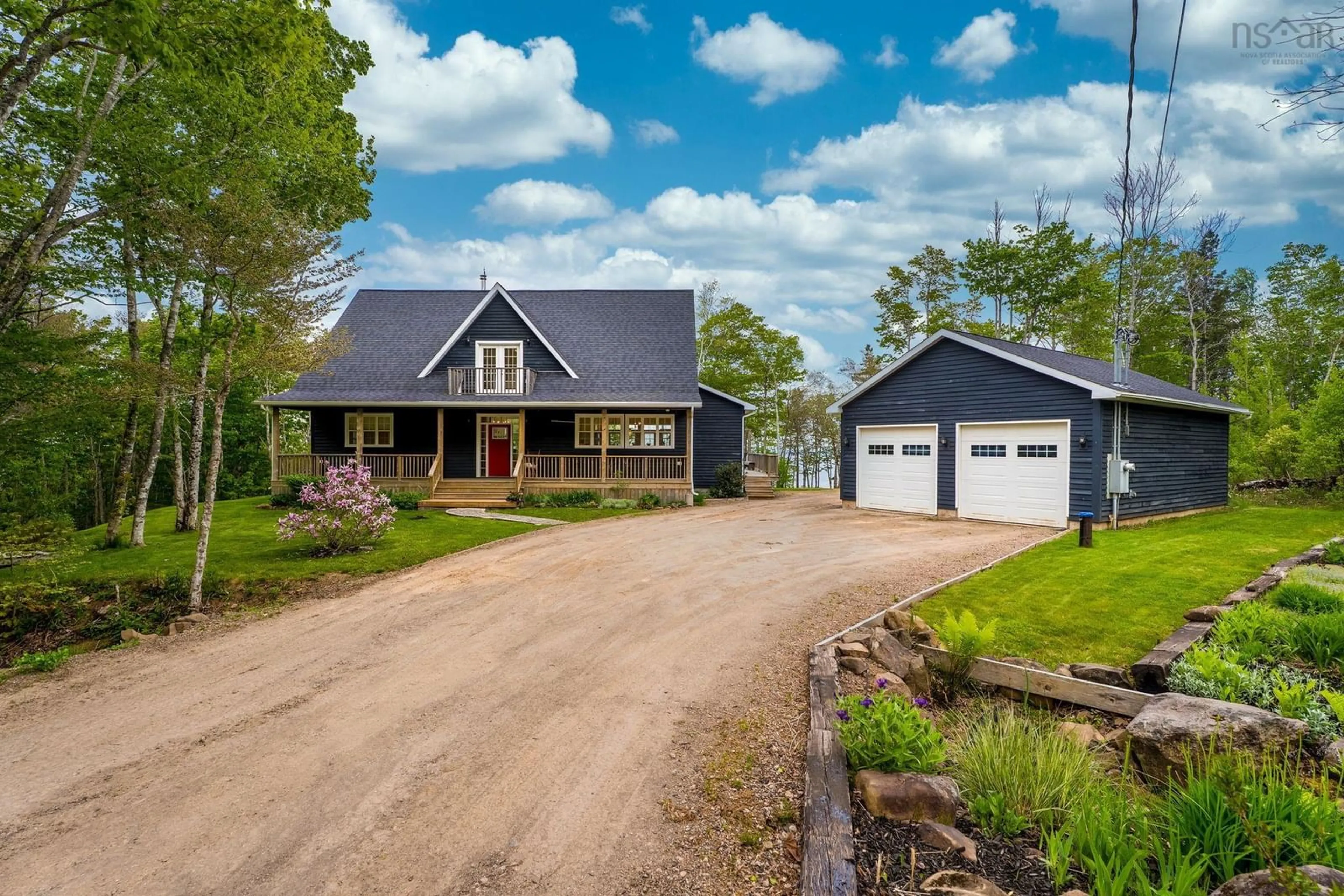 A pic from outside/outdoor area/front of a property/back of a property/a pic from drone, unknown for 3746 358 Hwy, South Scots Bay Nova Scotia B0P 1H0