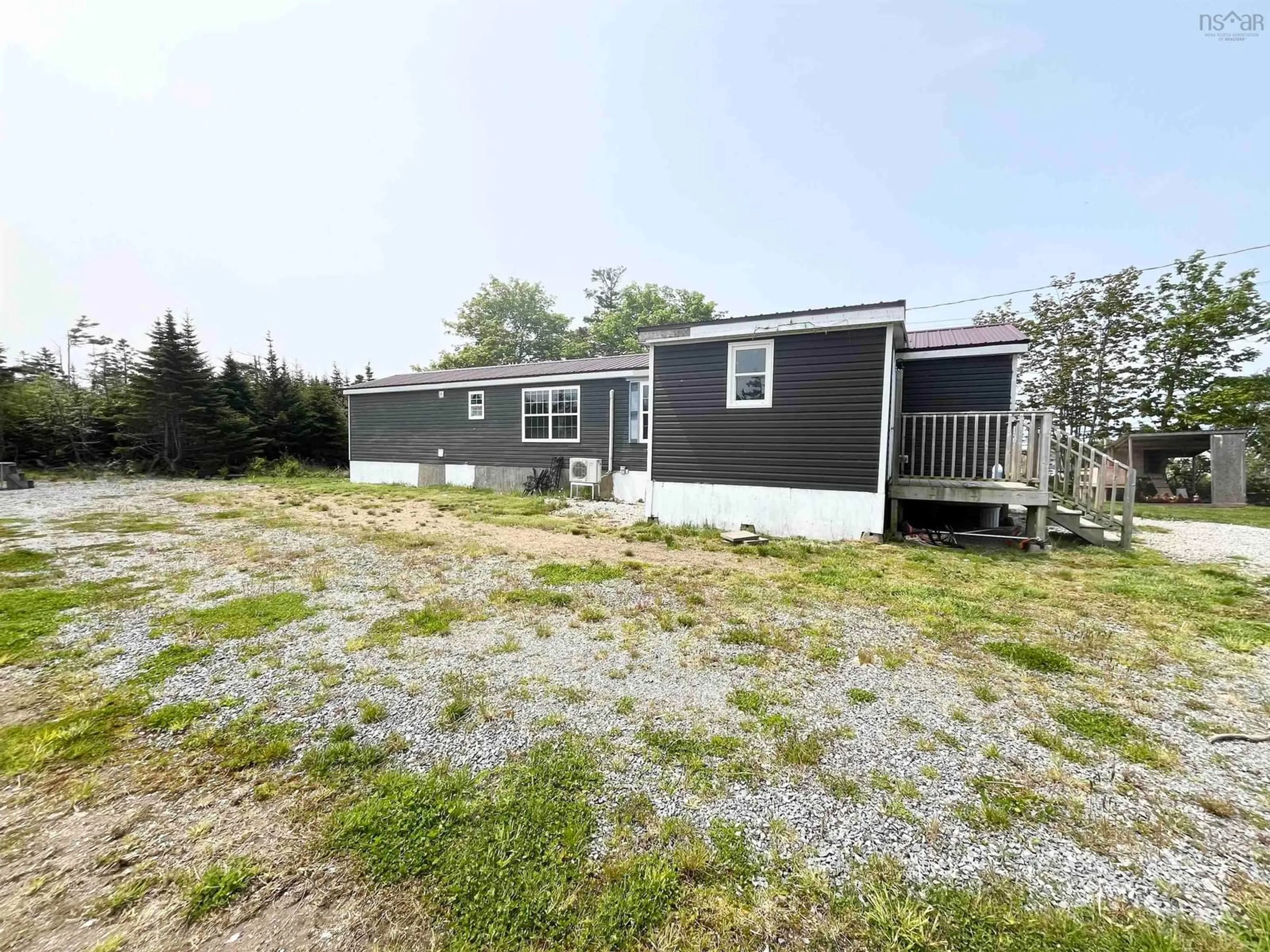 A pic from outside/outdoor area/front of a property/back of a property/a pic from drone, unknown for 1653 Highway 330, Newellton Nova Scotia B0W 1P0