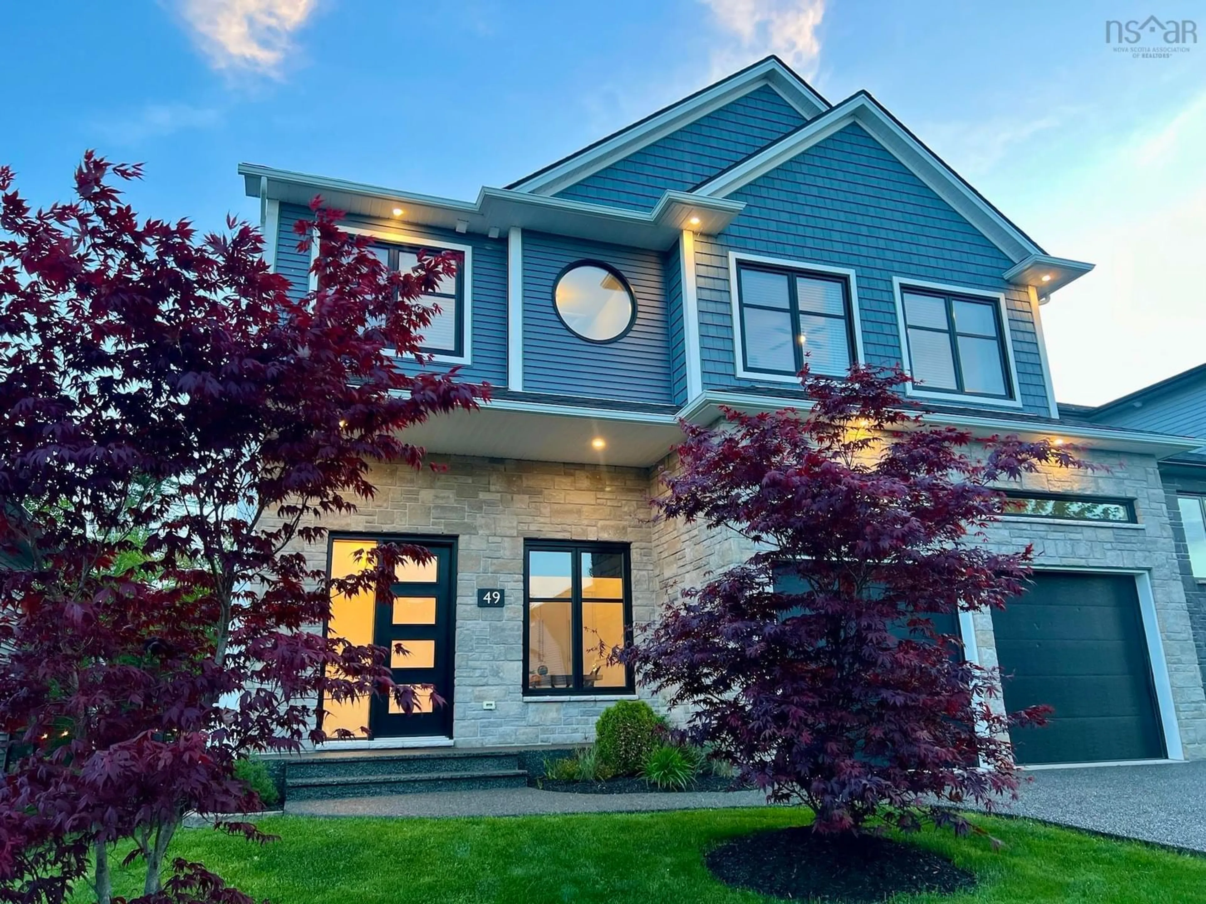 Home with brick exterior material, street for 49 Crownridge Dr, West Bedford Nova Scotia B4B 0X4