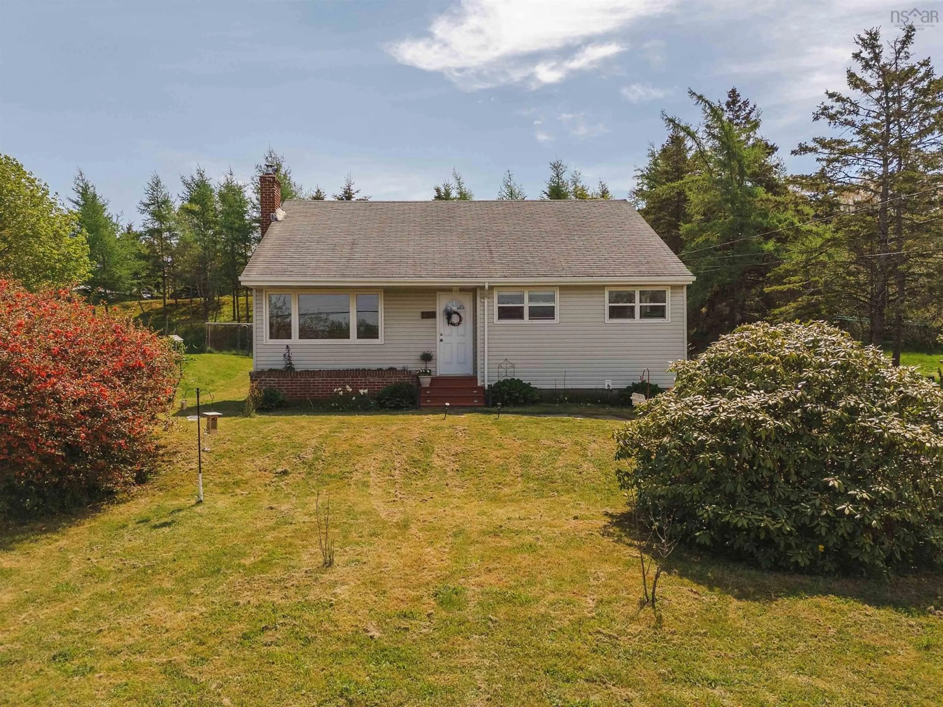 A pic from outside/outdoor area/front of a property/back of a property/a pic from drone, street for 2358 Prospect Rd, Hatchet Lake Nova Scotia B3T 1S9