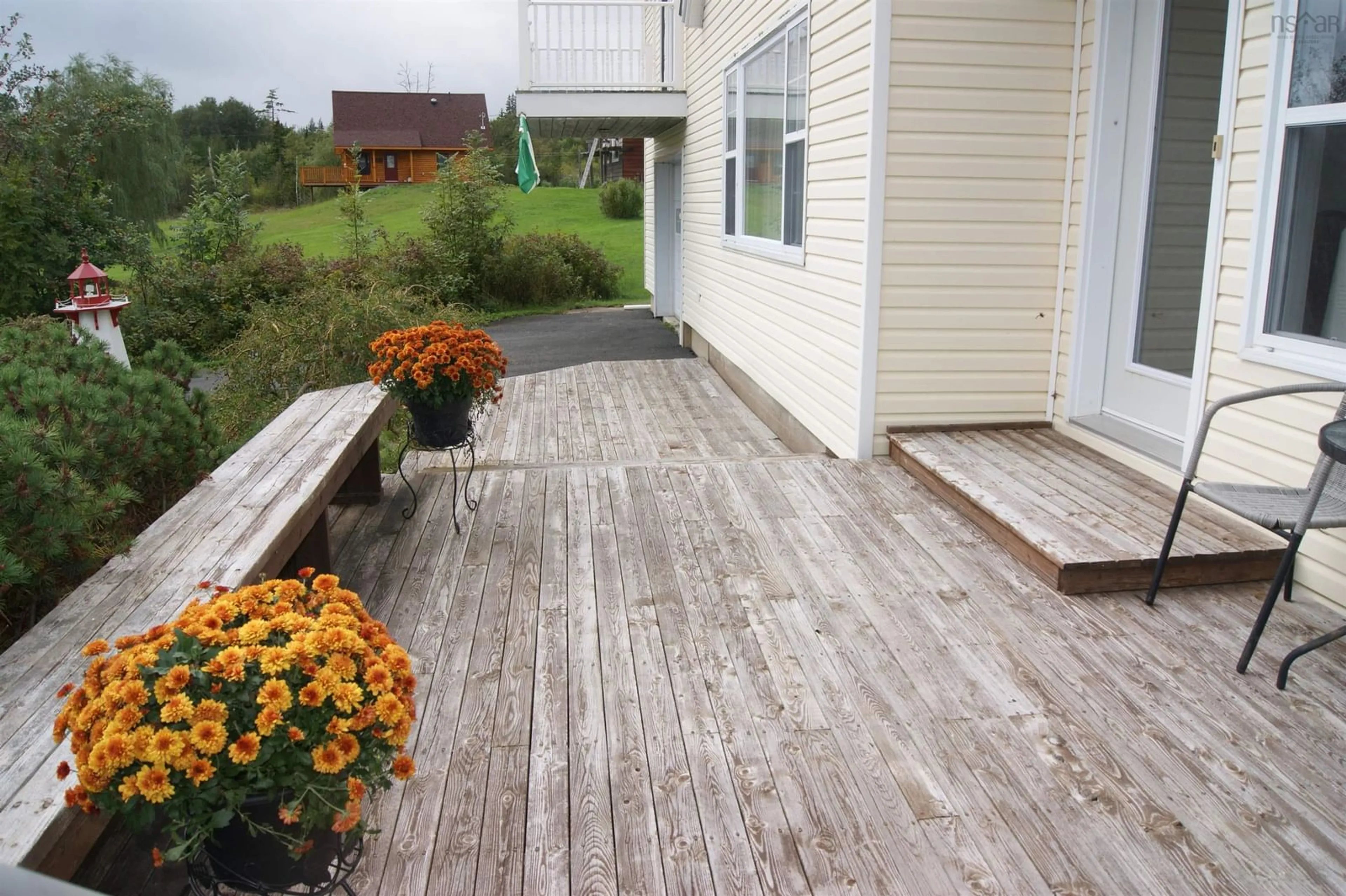 Patio, street for 1011 Highway 205, Baddeck Bay Nova Scotia B2A 3L3