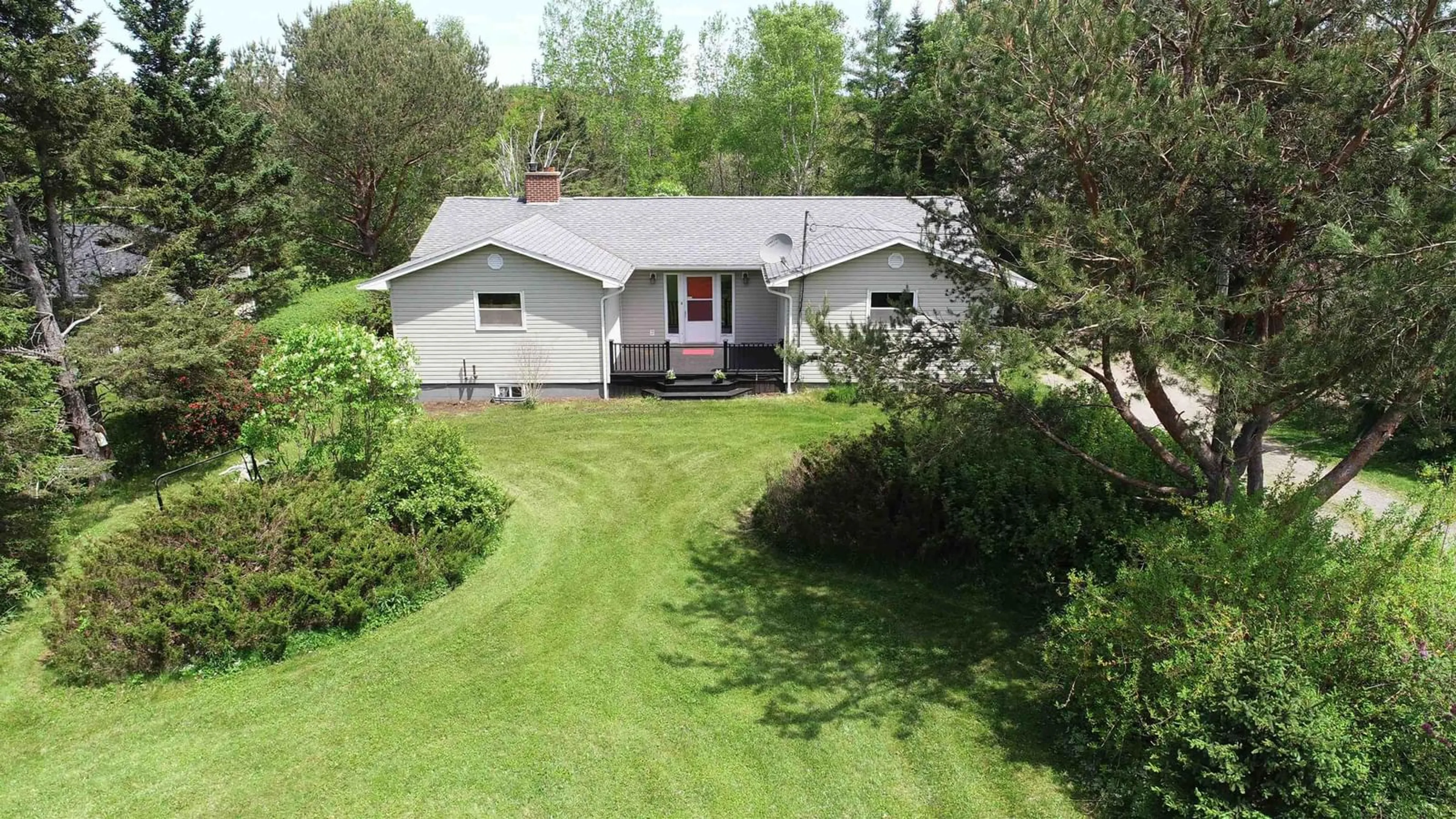 A pic from outside/outdoor area/front of a property/back of a property/a pic from drone, street for 4520 Black Rock Rd, Canada Creek Nova Scotia B0P 1V0