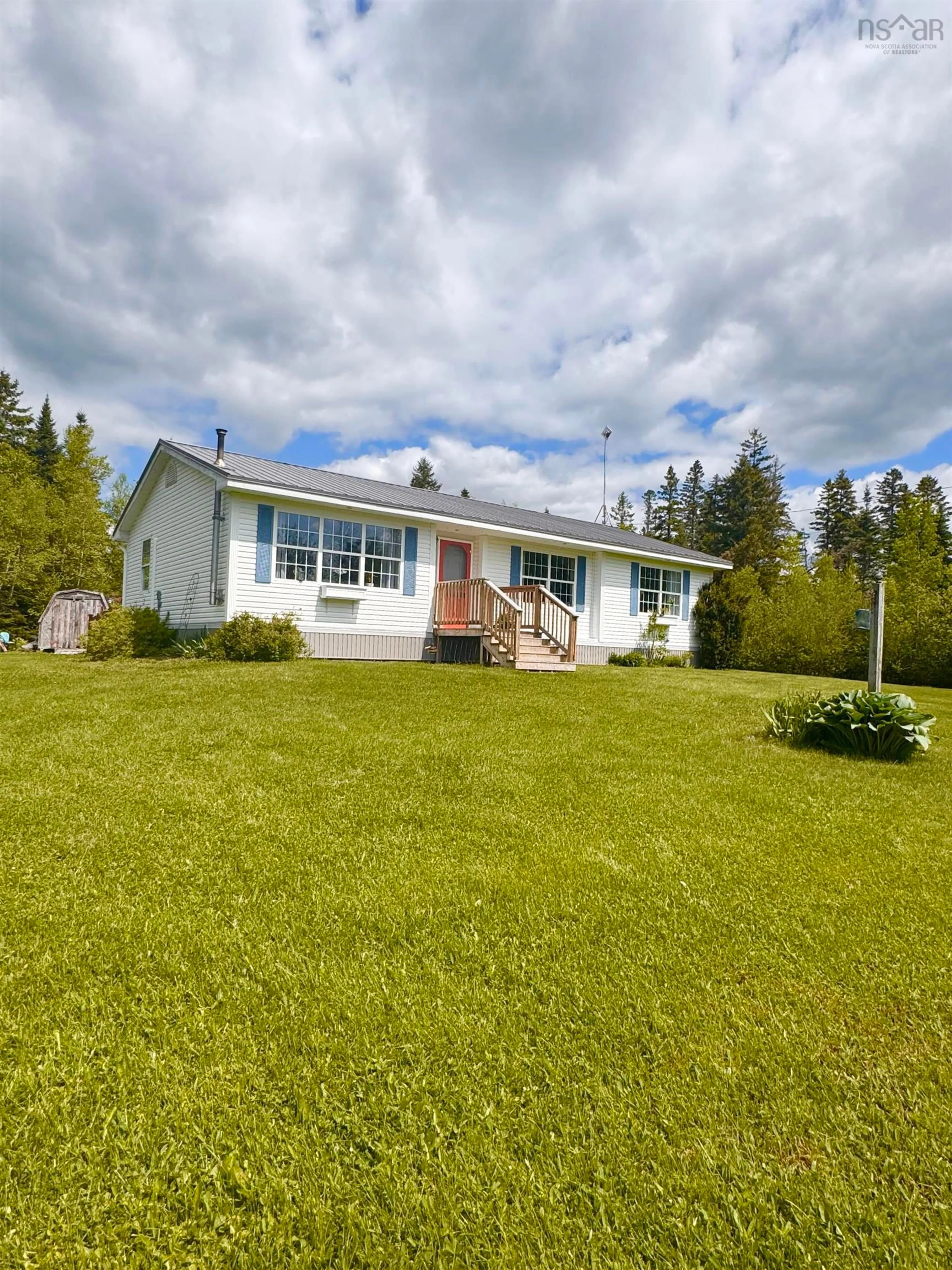 A pic from outside/outdoor area/front of a property/back of a property/a pic from drone, unknown for 111 Mackay Rd, Millbrook Nova Scotia B0K 2A0