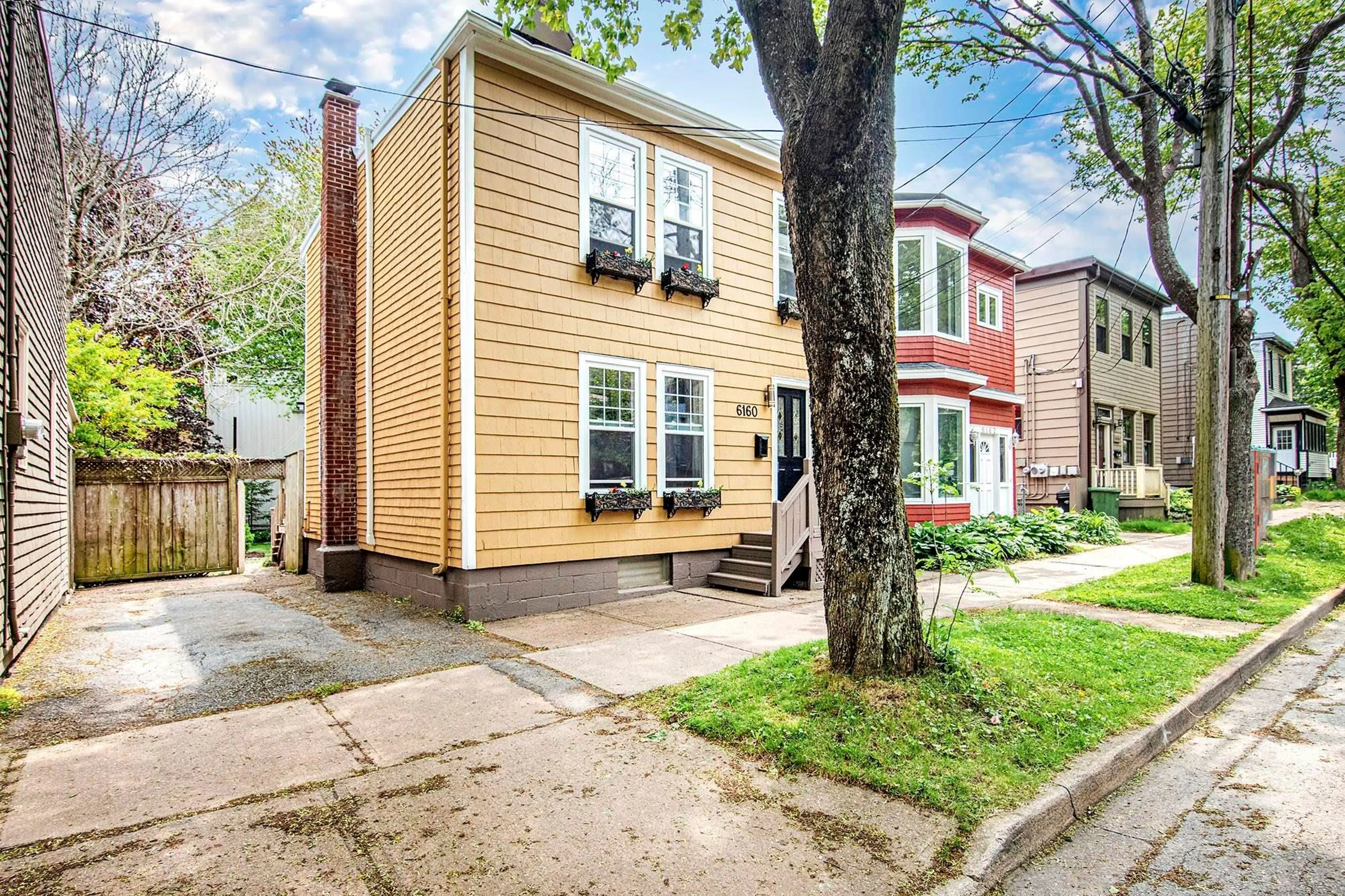 Home with brick exterior material, street for 6160 Charles St, Halifax Nova Scotia B3K 1L4
