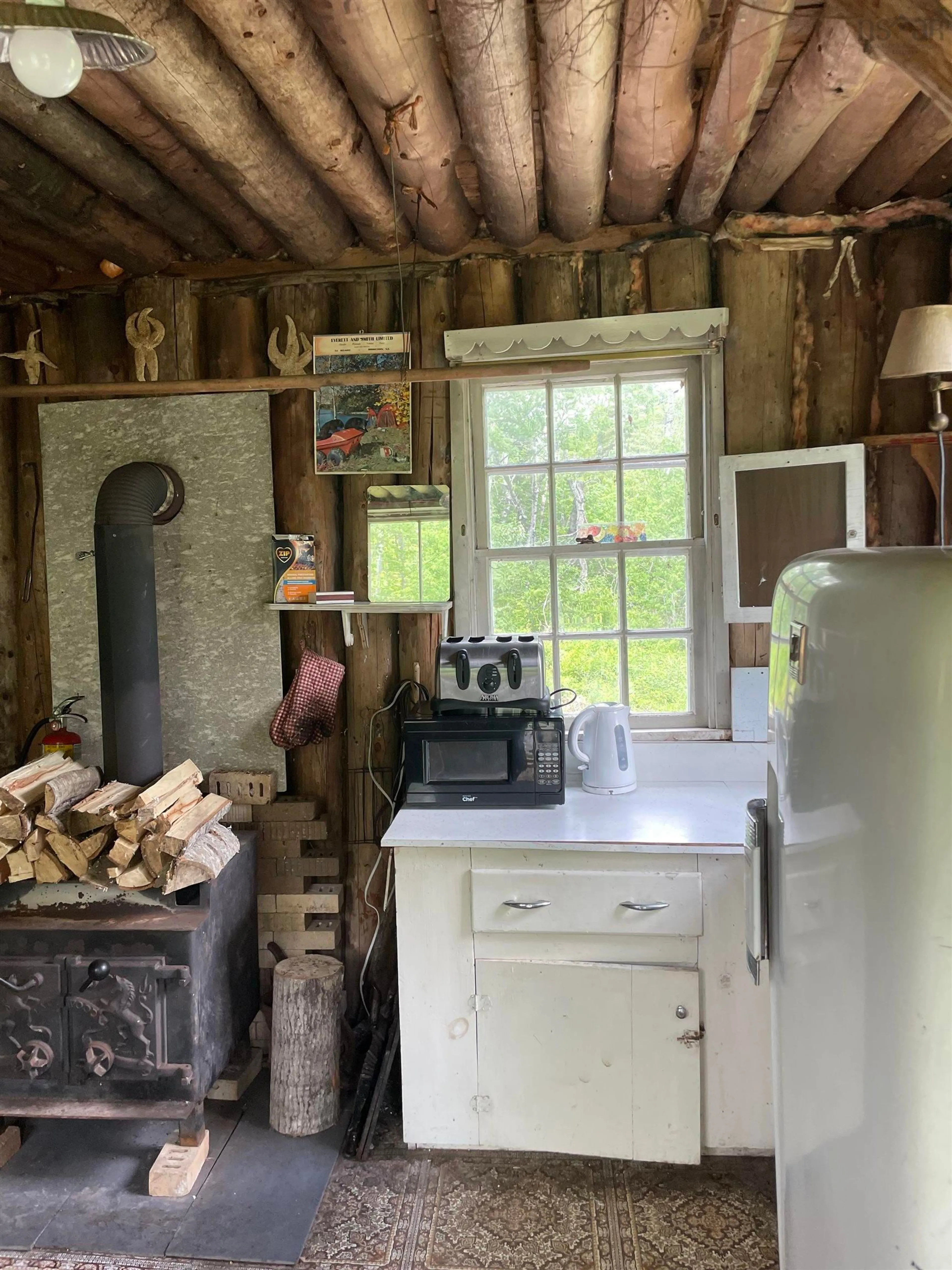 Rustic kitchen, unknown for 1849 Wallace Grant Rd, Wallace Grant Nova Scotia B0K 1E0