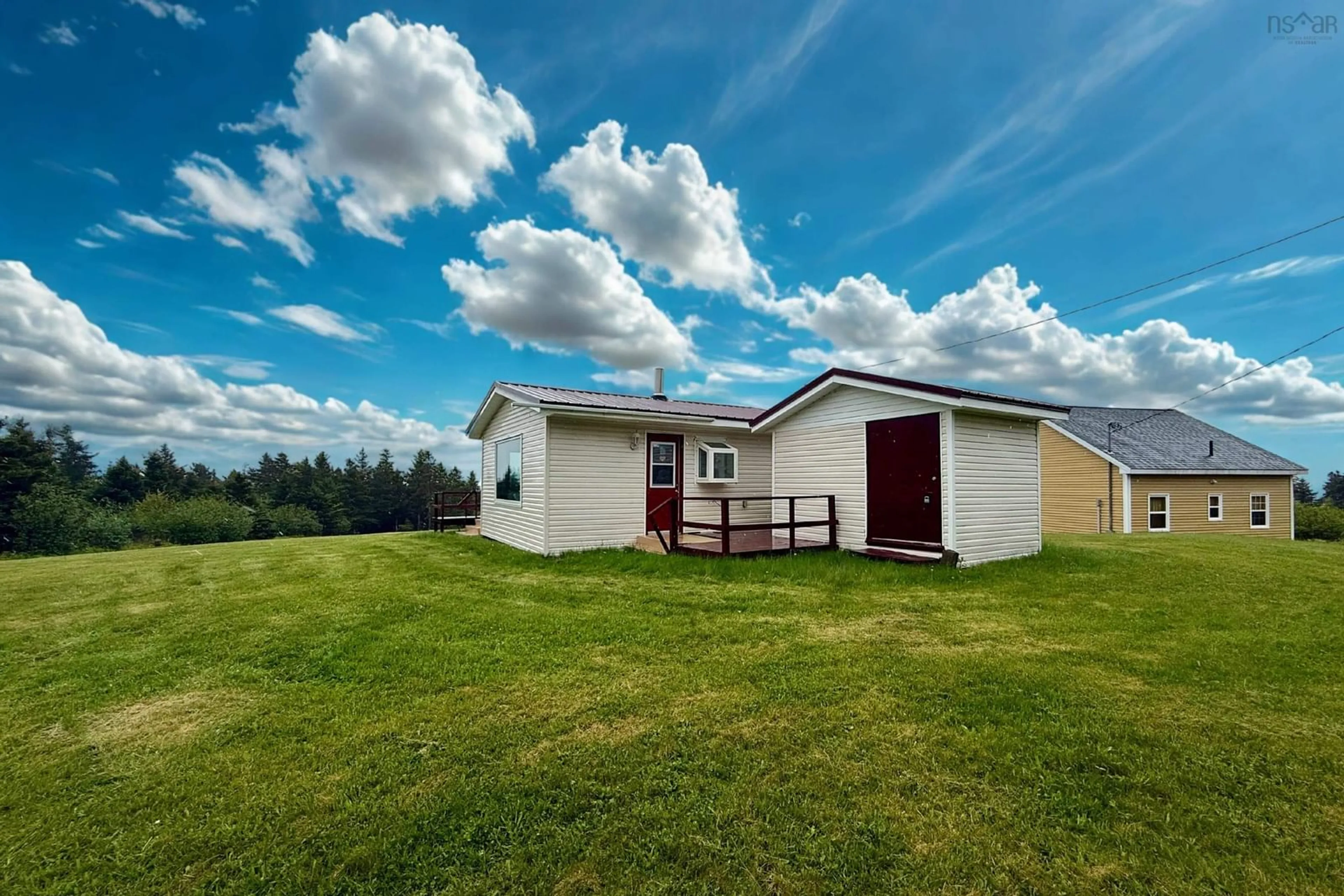 A pic from outside/outdoor area/front of a property/back of a property/a pic from drone, water/lake/river/ocean view for 367 Old Farm Rd, Parrsboro Nova Scotia B0M 1S0