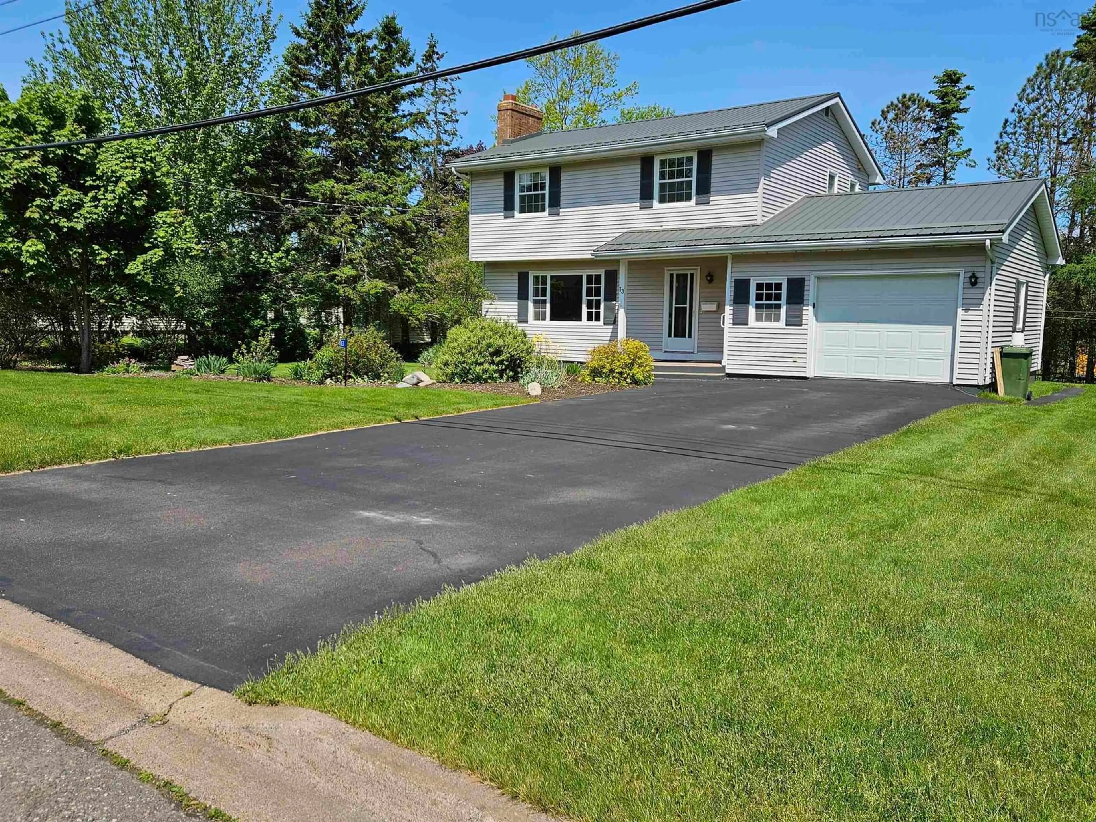 Home with vinyl exterior material, street for 13 Retson Drive, Bible Hill, Bible Hill Nova Scotia B2N 6H3