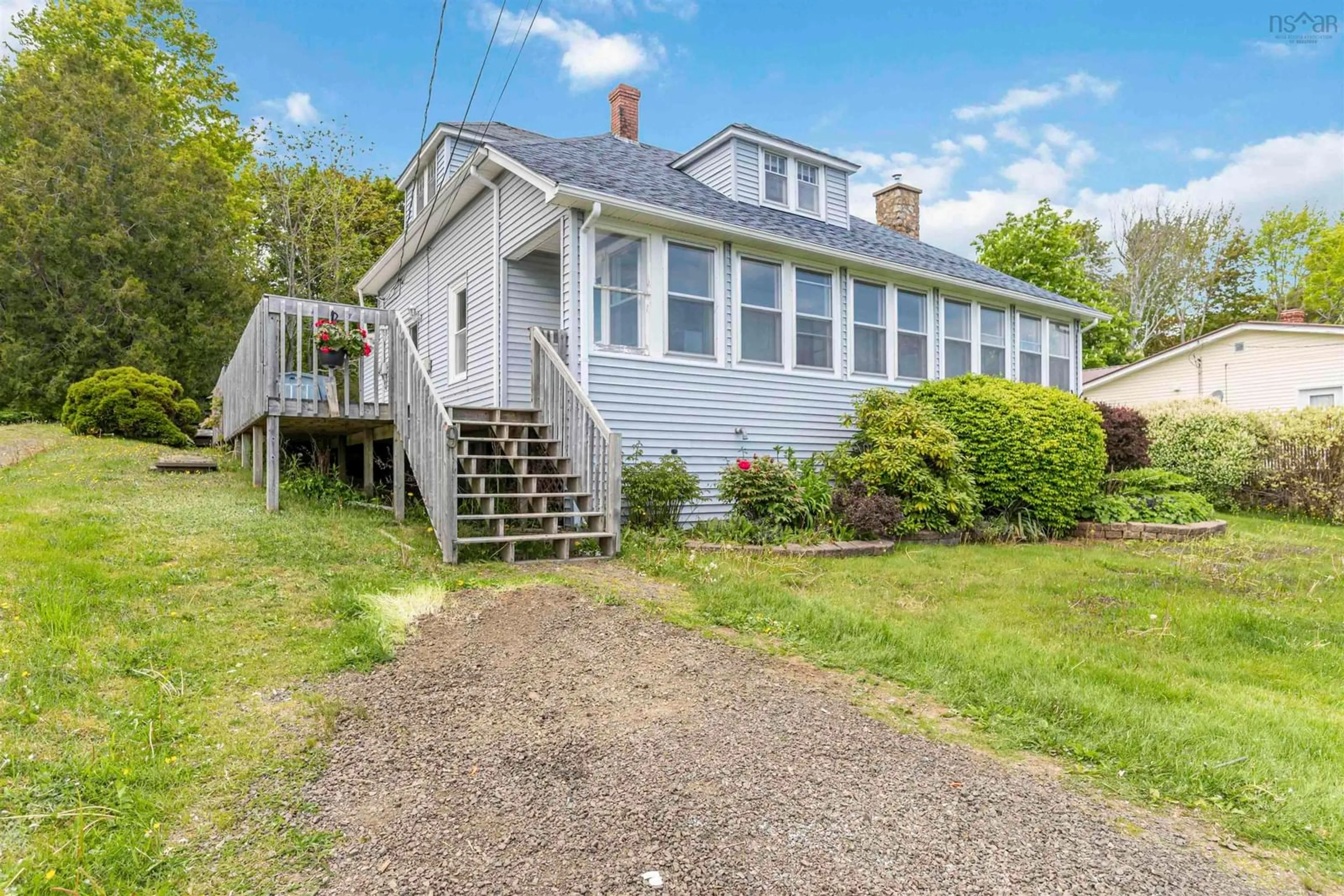 A pic from outside/outdoor area/front of a property/back of a property/a pic from drone, street for 9 Shore Rd, Digby Nova Scotia B0V 1A0