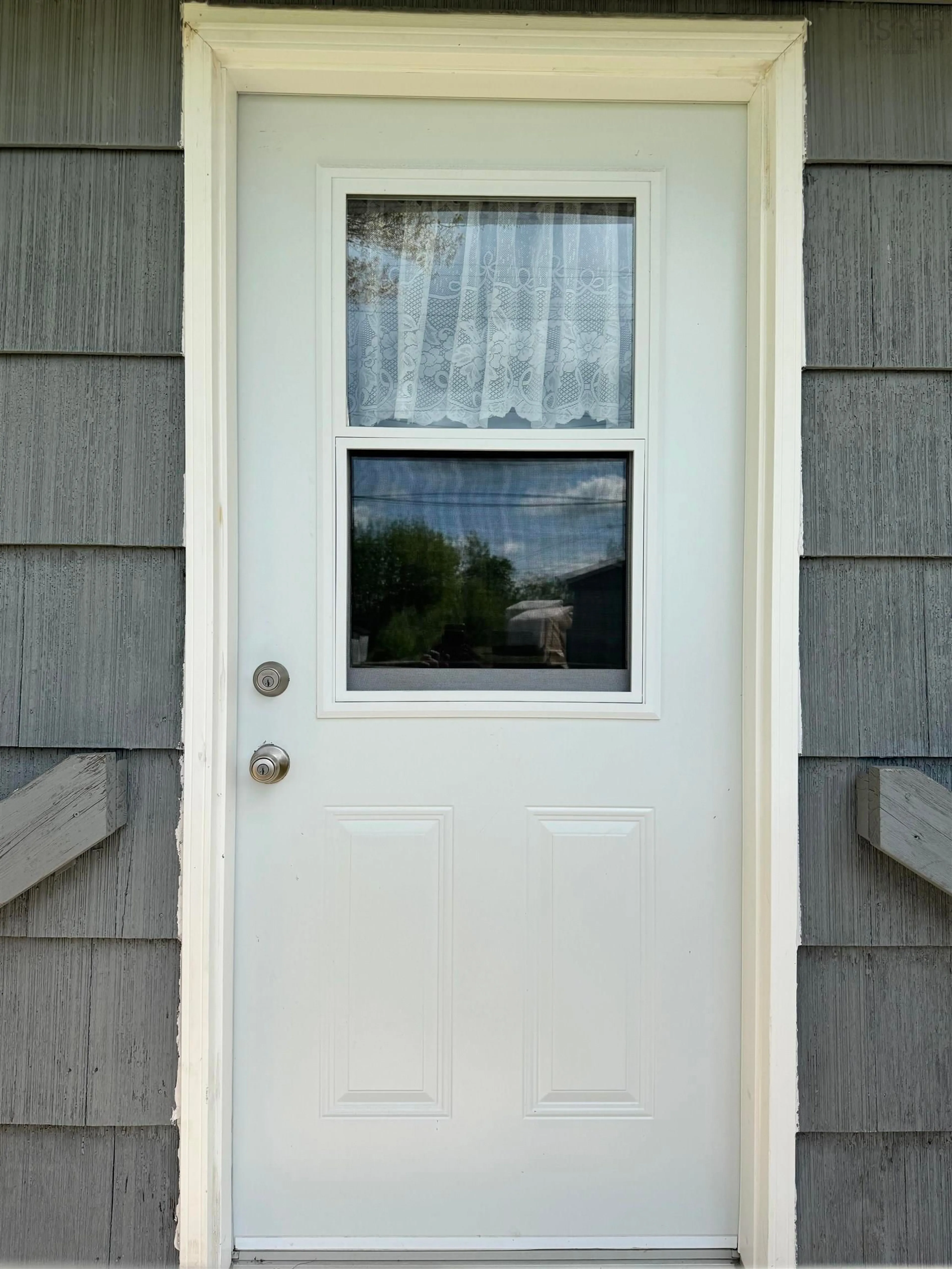Home with vinyl exterior material, street for 102 Hillside Rd, Hillside Nova Scotia B0K 1X0