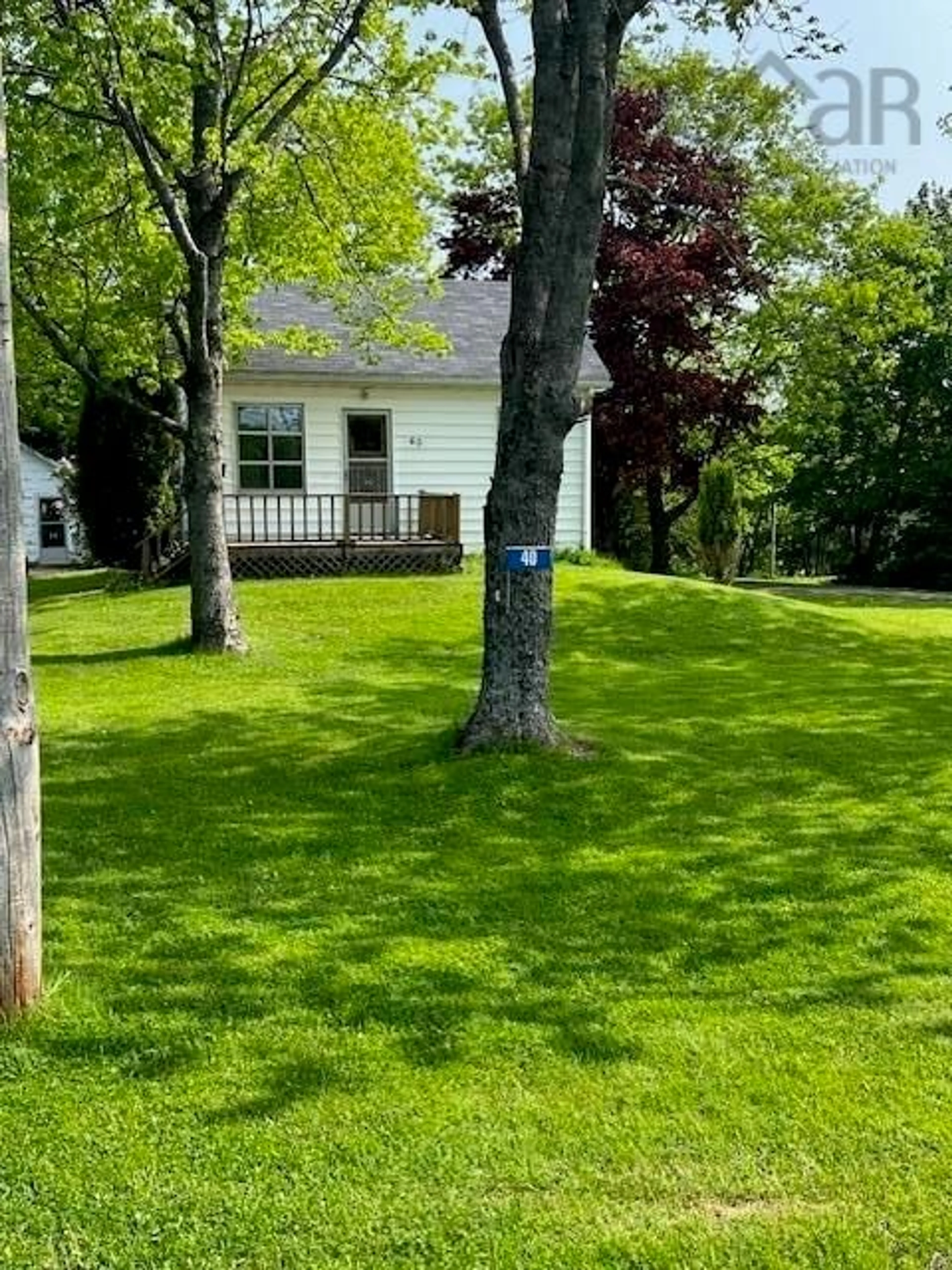 A pic from outside/outdoor area/front of a property/back of a property/a pic from drone, street for 40 Highway 14, Milford Nova Scotia B0N 1Y0