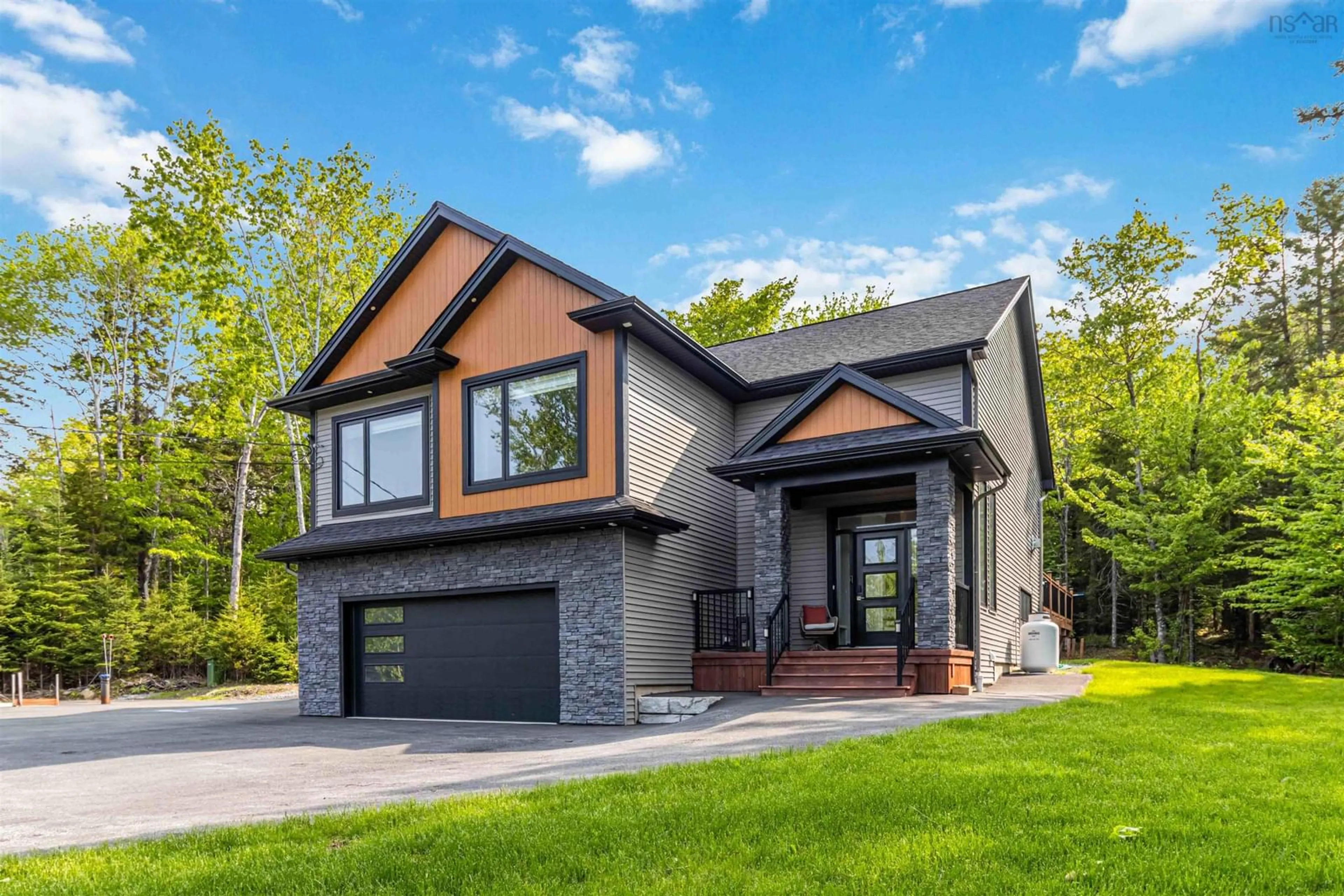 Home with brick exterior material, street for 619 Mccabe Lake Dr, Middle Sackville Nova Scotia B4E 0N7