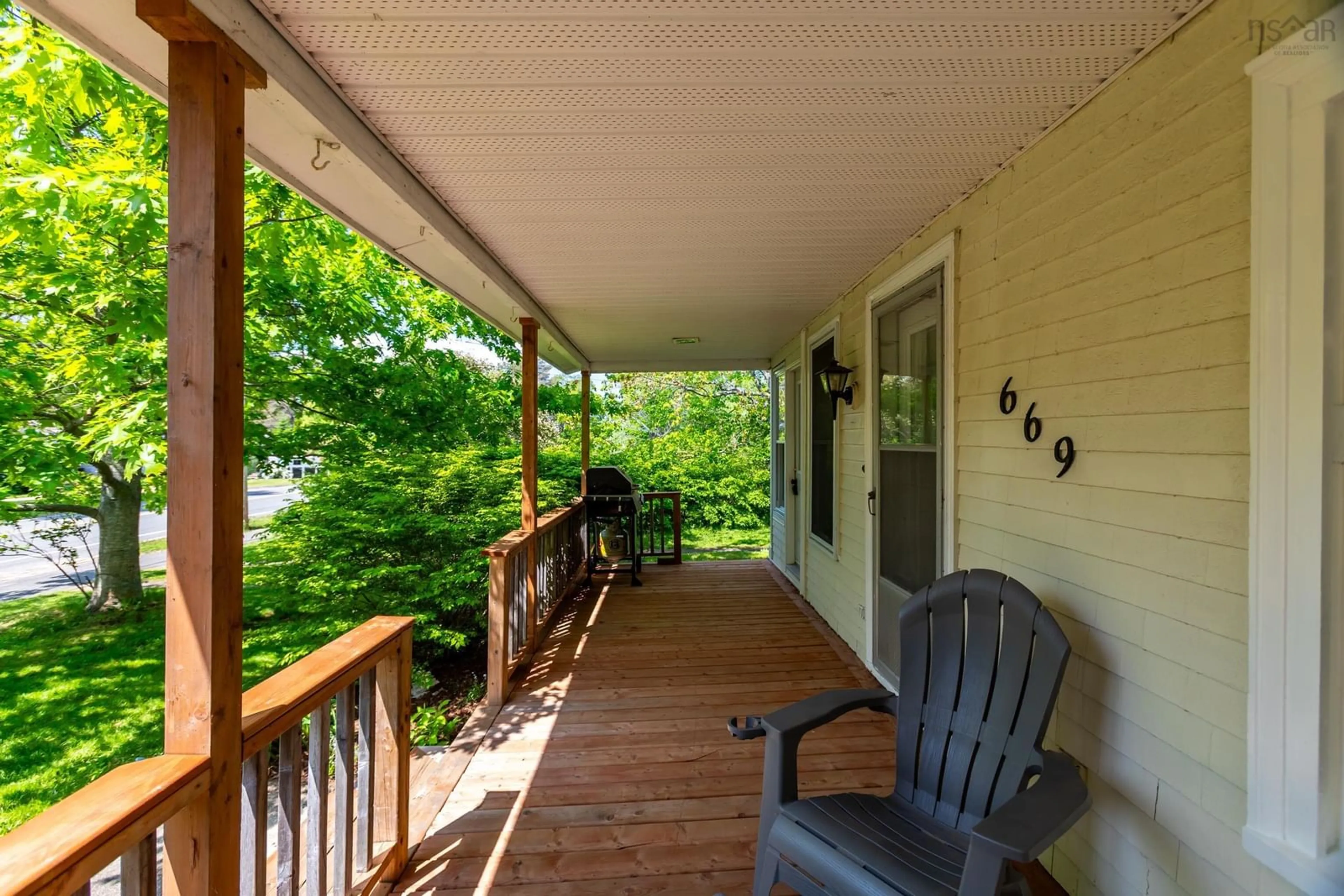 Patio, water/lake/river/ocean view for 669 Main St, Lawrencetown Nova Scotia B0S 1M0