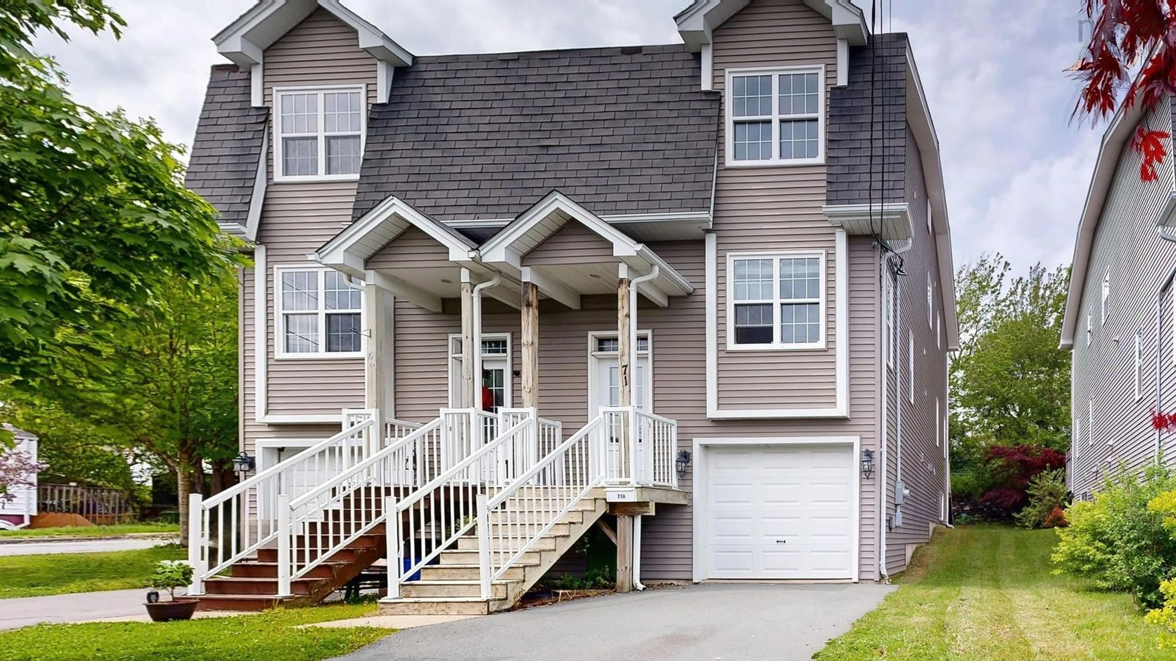 Home with vinyl exterior material, street for 71A Coronation Ave, Halifax Nova Scotia B3N 2M5