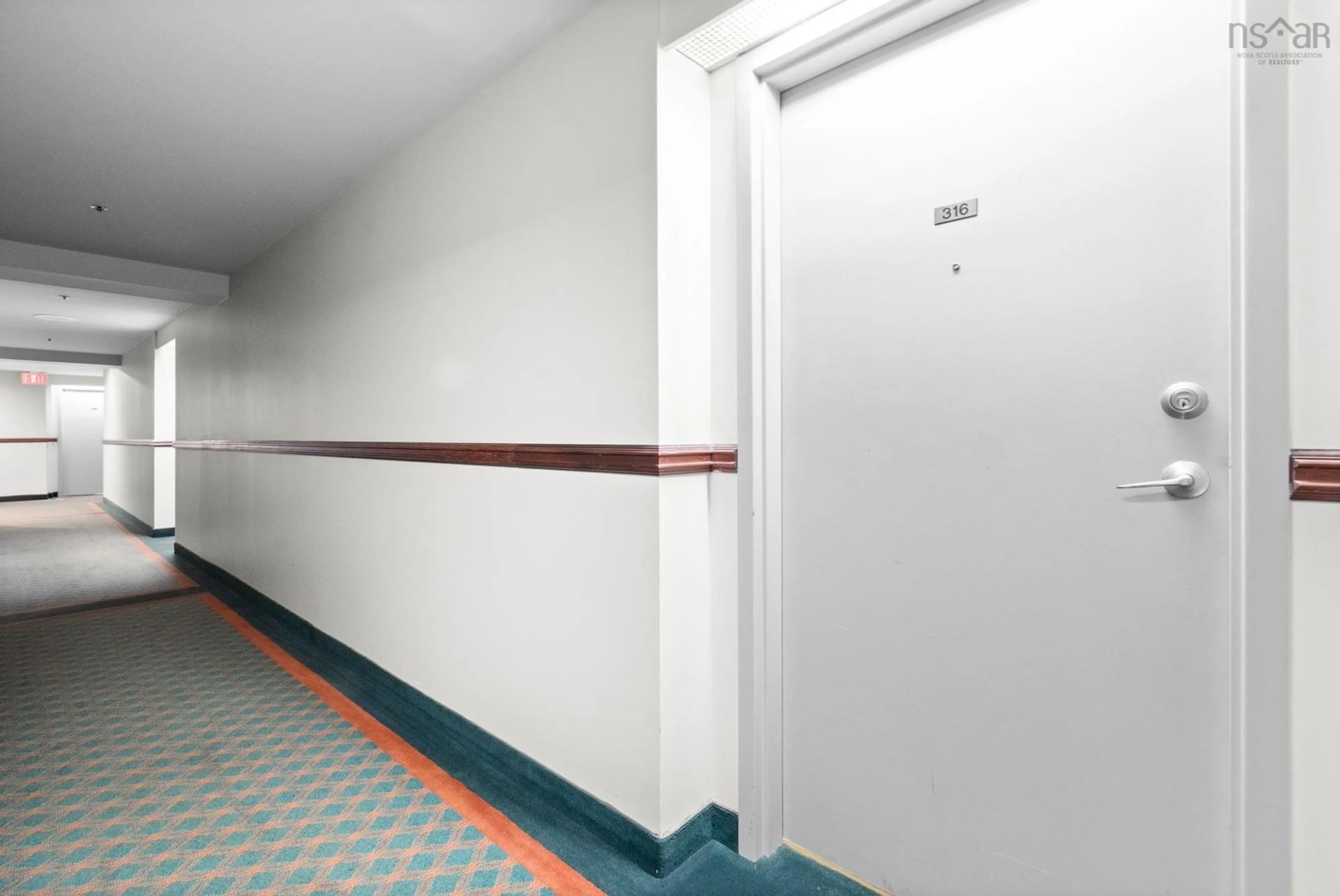 Indoor foyer for 1326 Lower Water St #316, Halifax Nova Scotia B3J 3R3