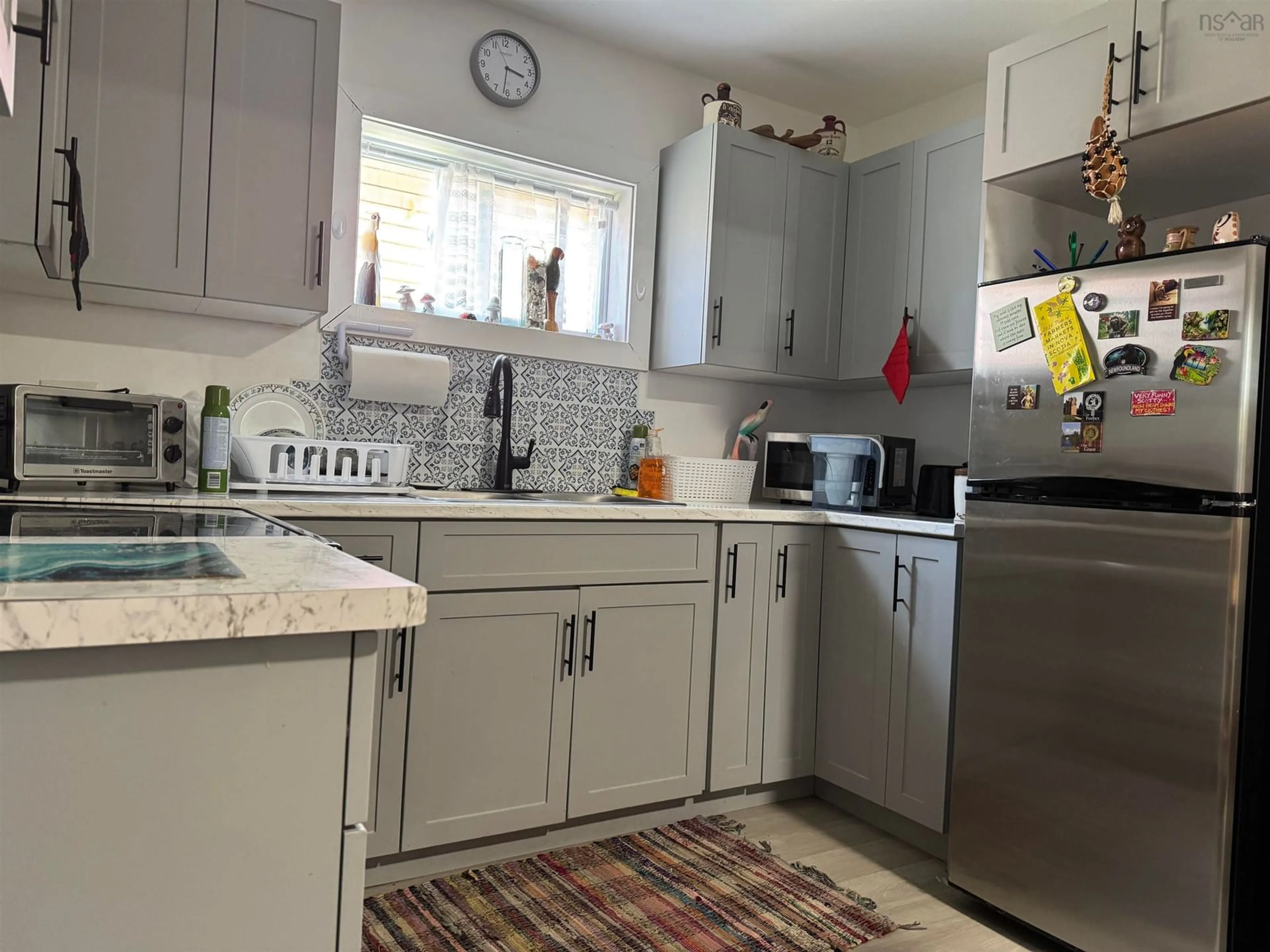 Standard kitchen, ceramic/tile floor for 101 Peppett St, North Sydney Nova Scotia B2A 2N9