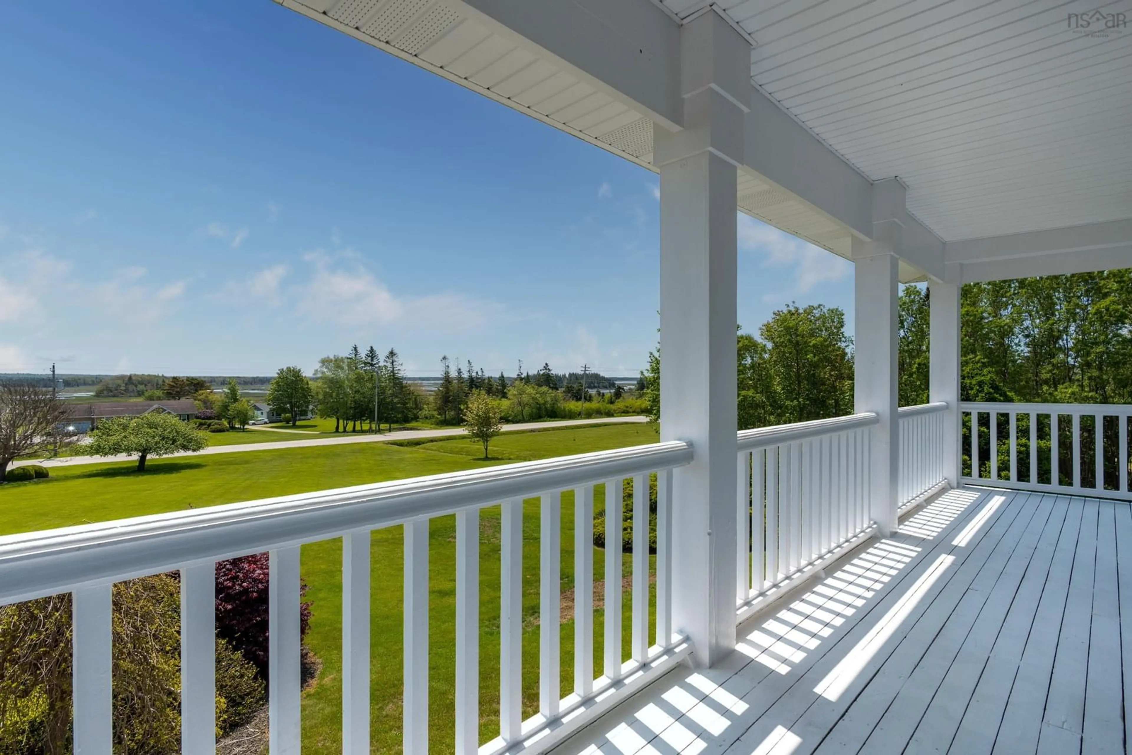 Patio, water/lake/river/ocean view for 296 Chebogue Rd, Arcadia Nova Scotia B5A 5E9