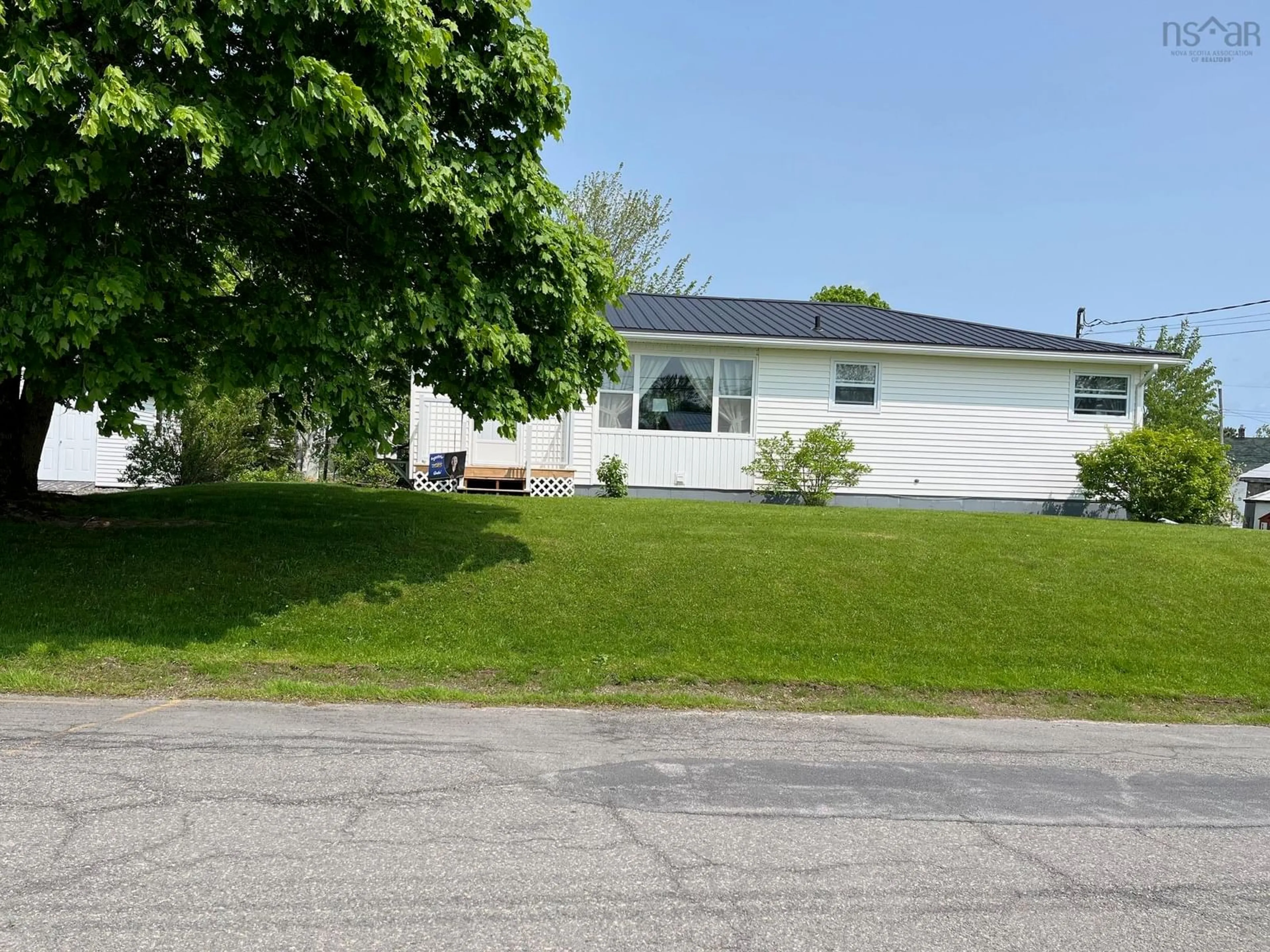 A pic from outside/outdoor area/front of a property/back of a property/a pic from drone, street for 2032 Prince Albert St, Westville Nova Scotia B0K 2A0