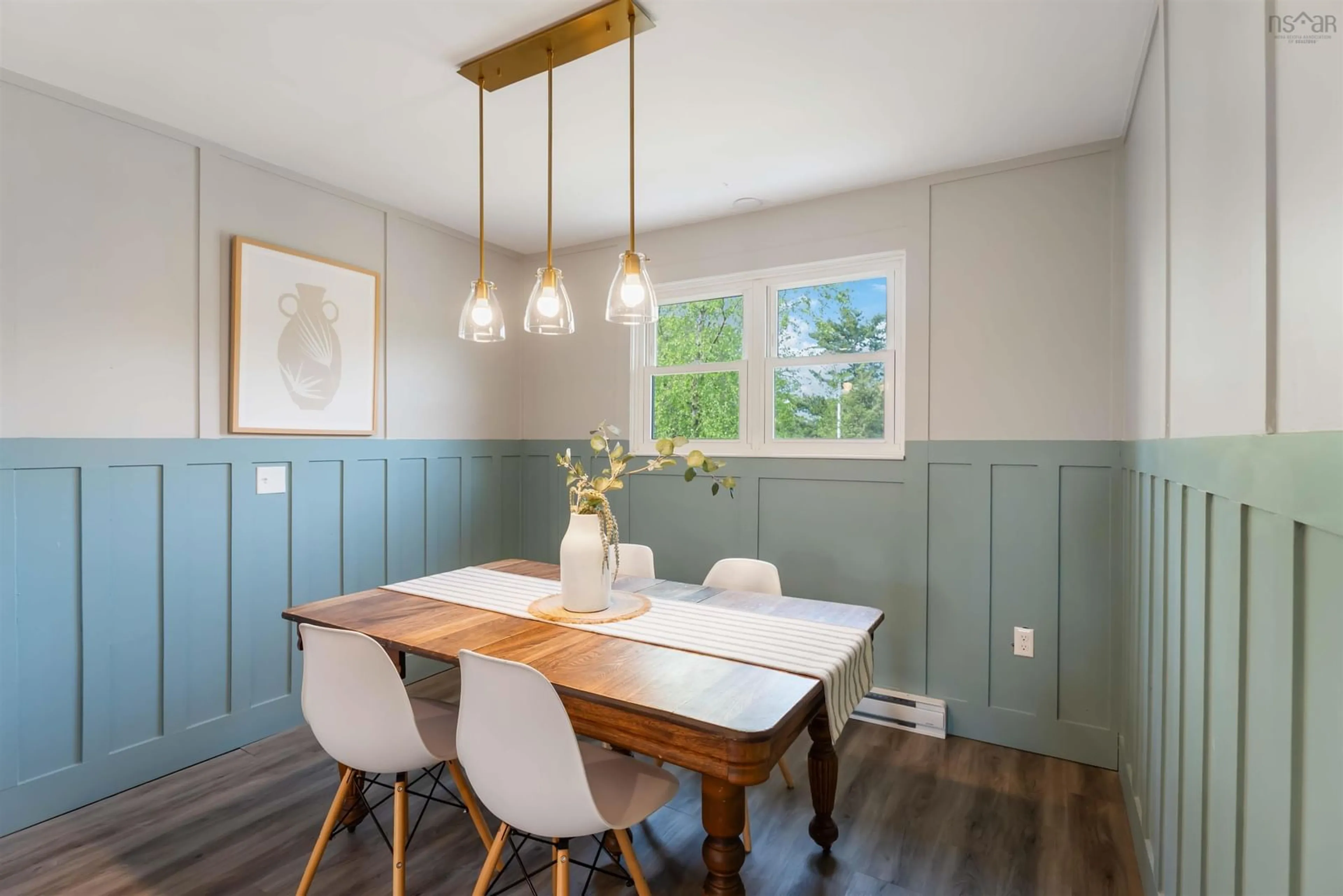 Dining room, wood/laminate floor for 28 Cortland Cres, Kentville Nova Scotia B4N 4X3