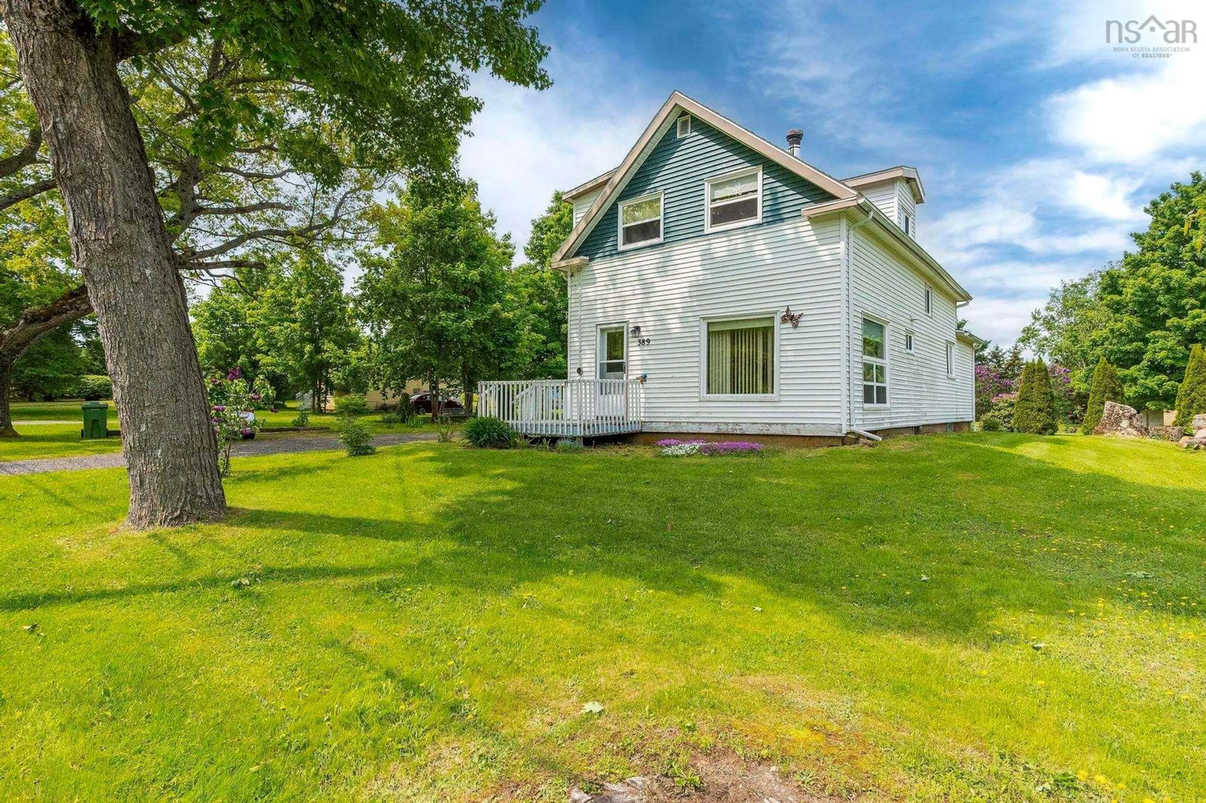 A pic from outside/outdoor area/front of a property/back of a property/a pic from drone, unknown for 389 Cambridge  Mountain Rd, Cambridge Nova Scotia B0P 1G0