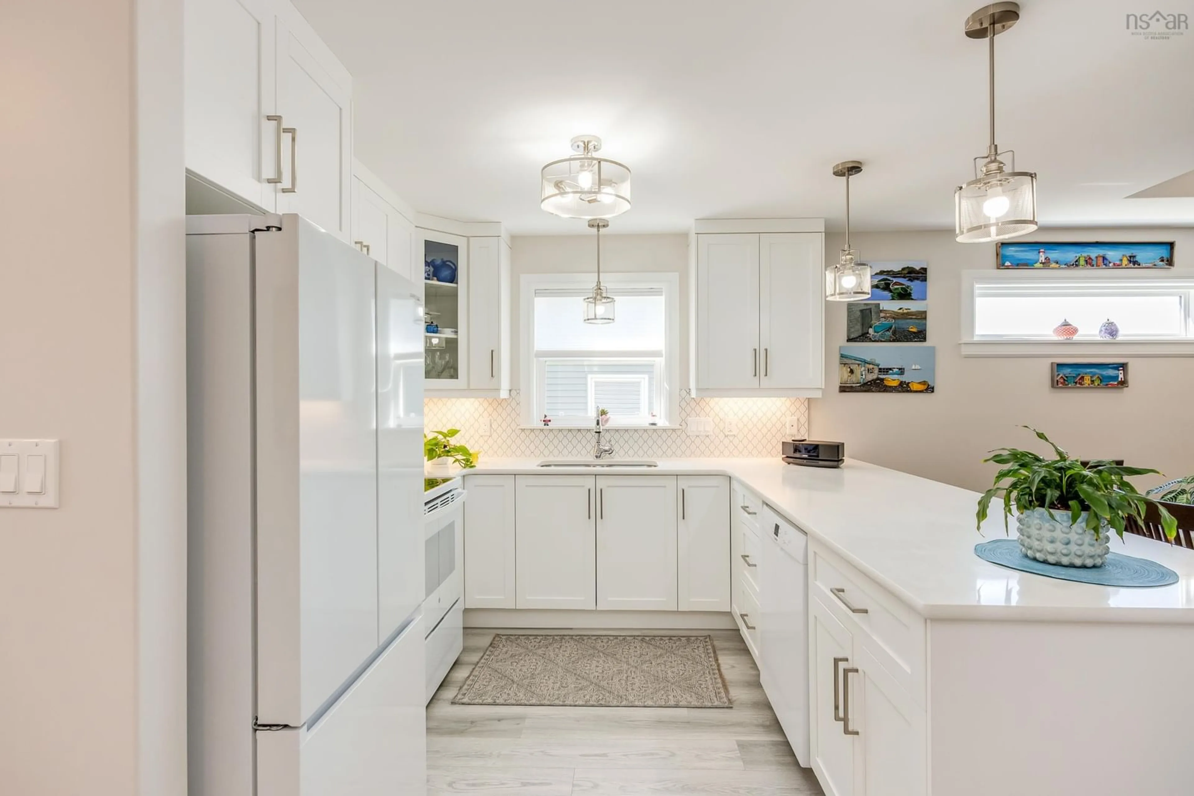 Contemporary kitchen, ceramic/tile floor for 50 Elizabeth Ave, Garlands Crossing Nova Scotia B0N 2T0