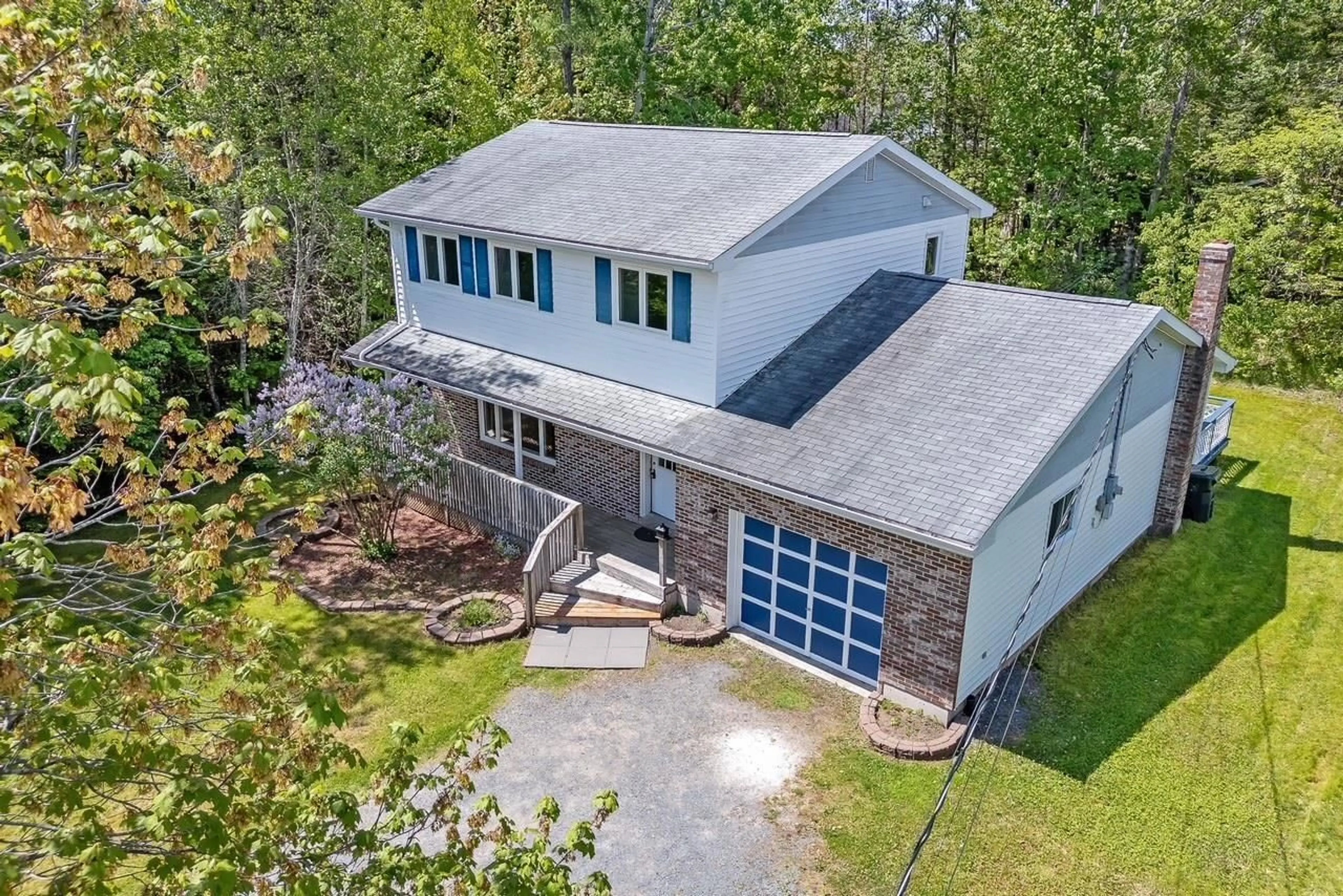 A pic from outside/outdoor area/front of a property/back of a property/a pic from drone, building for 56 Carriage Lane, Enfield Nova Scotia B2T 1J9