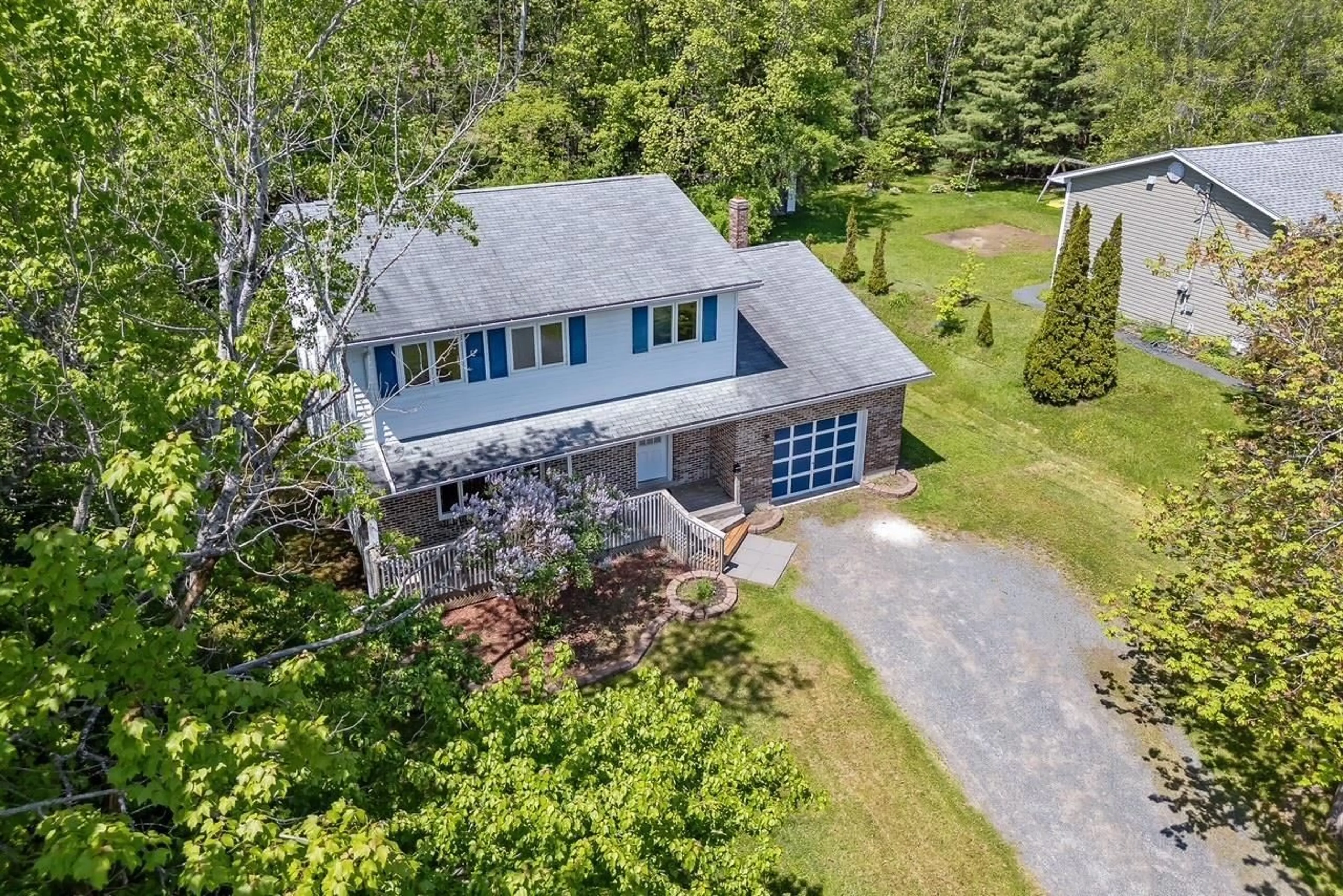 A pic from outside/outdoor area/front of a property/back of a property/a pic from drone, unknown for 56 Carriage Lane, Enfield Nova Scotia B2T 1J9