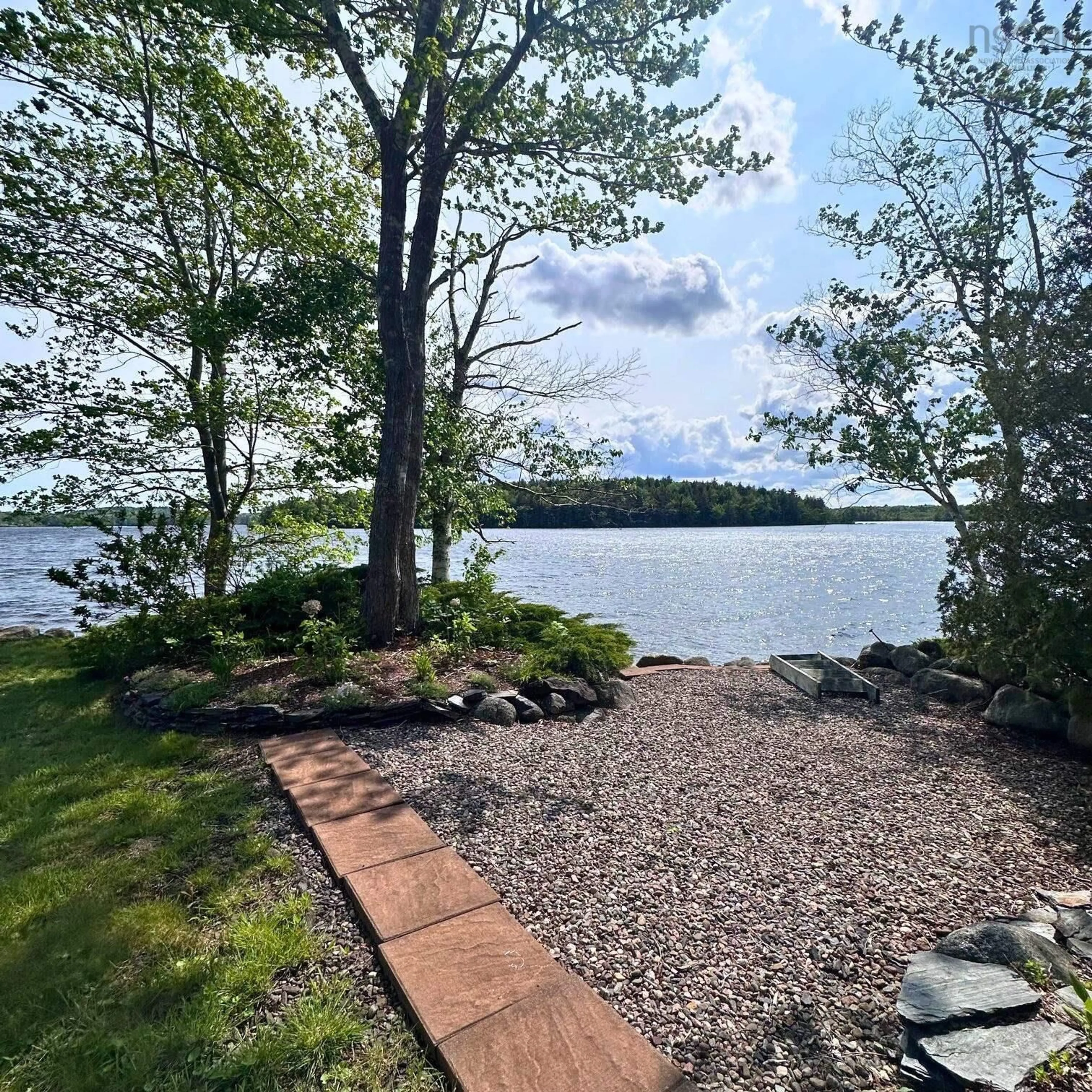 Patio, water/lake/river/ocean view for 93 Lakeview Cir, Conquerall Mills Nova Scotia B4V 6A9