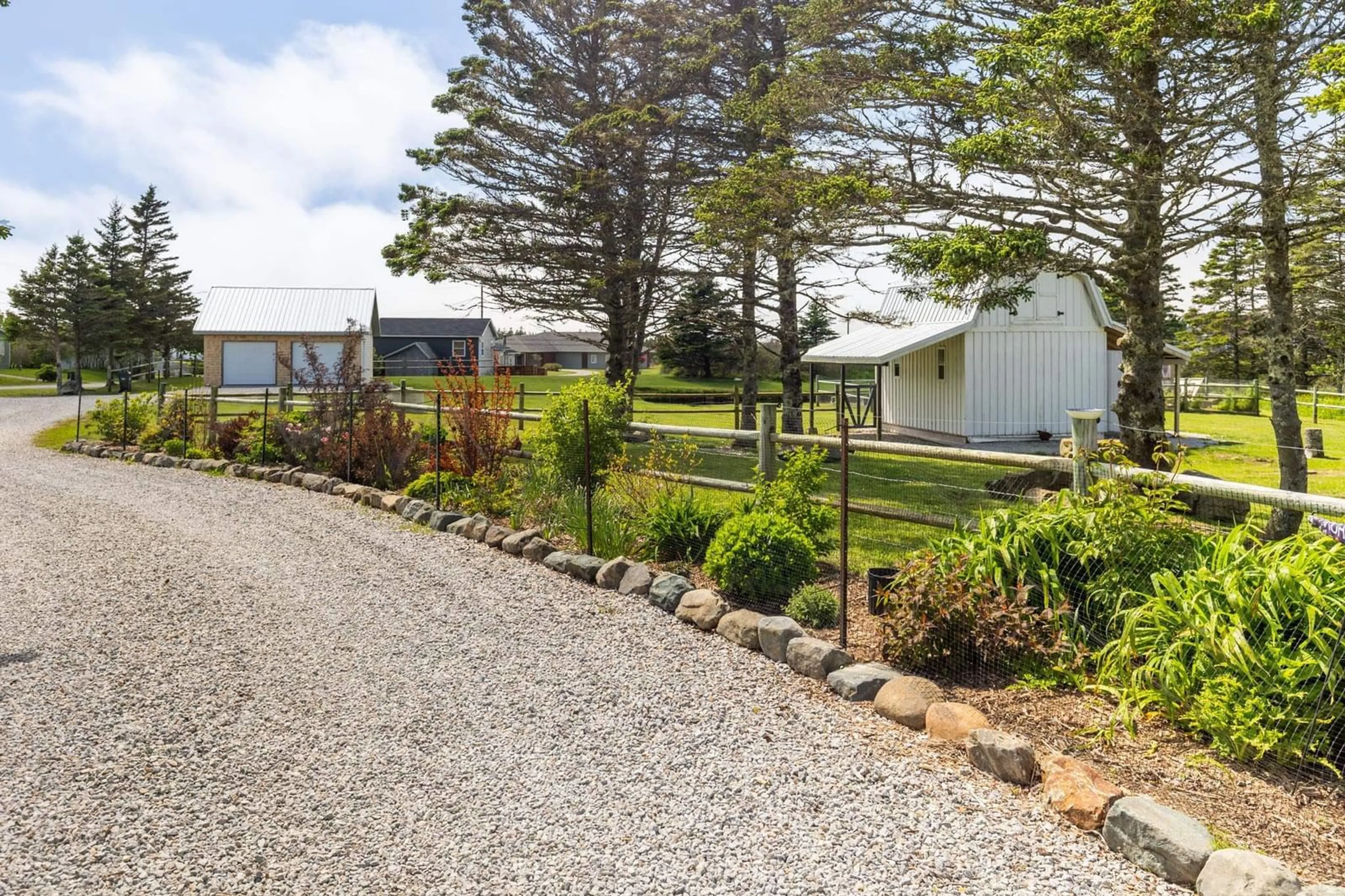 A pic from outside/outdoor area/front of a property/back of a property/a pic from drone, street for 27 Green Rock Dr, South Chegoggin Nova Scotia B5A 5H1