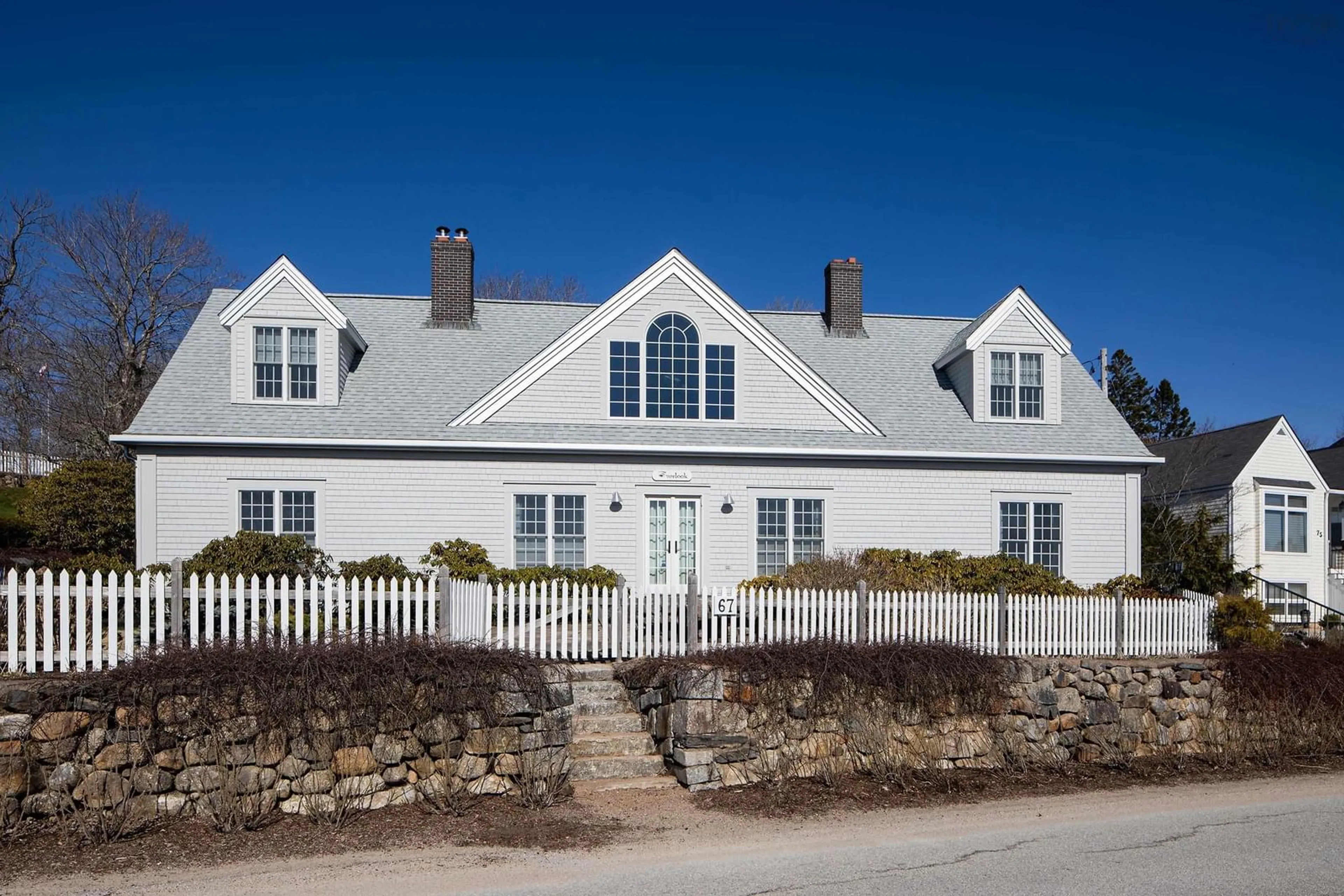Home with vinyl exterior material, street for 67 Water St, Chester Nova Scotia B0J 1J0