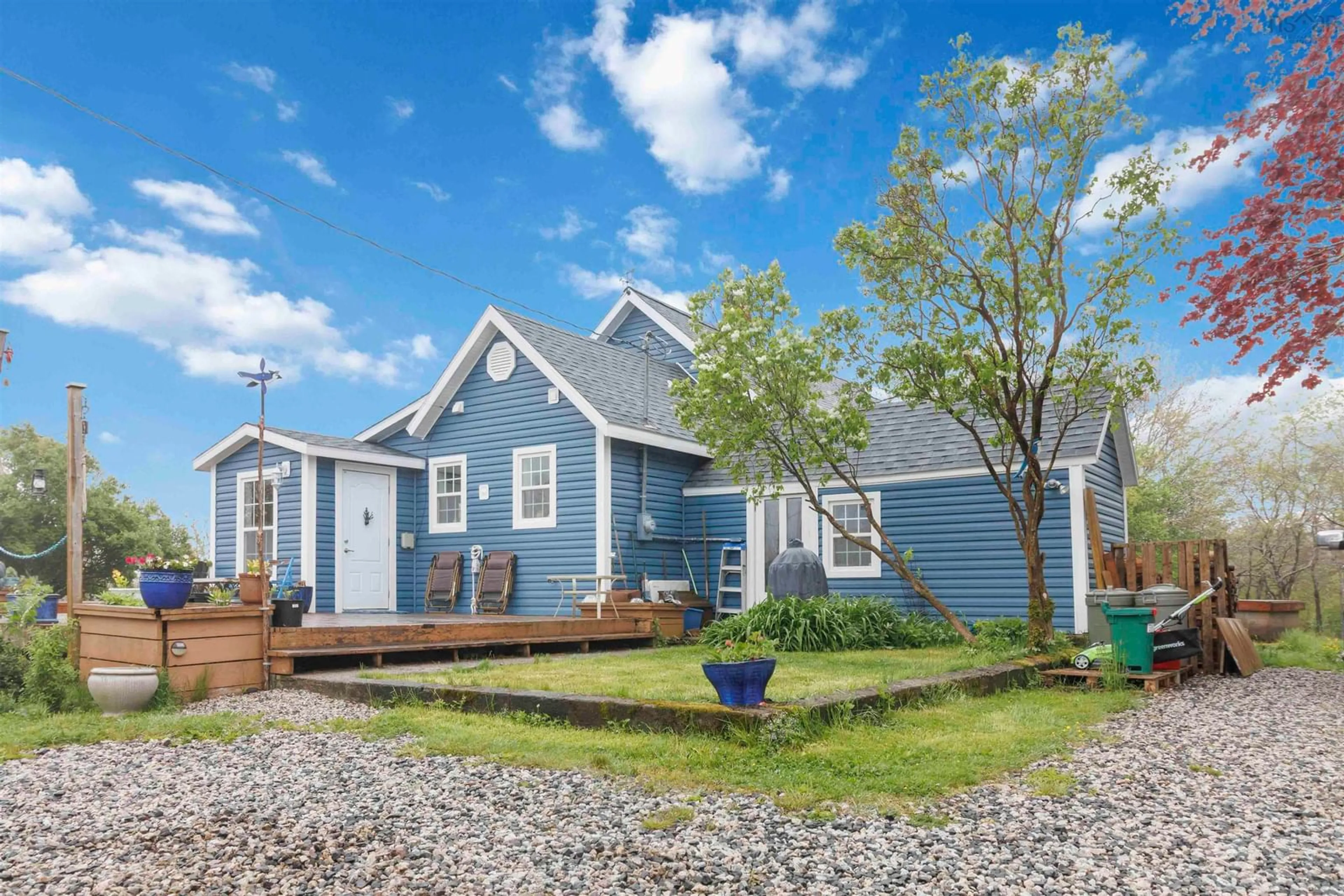 Home with vinyl exterior material, street for 45 Canada Hill Road, Canada Hill Nova Scotia B0T 1L0