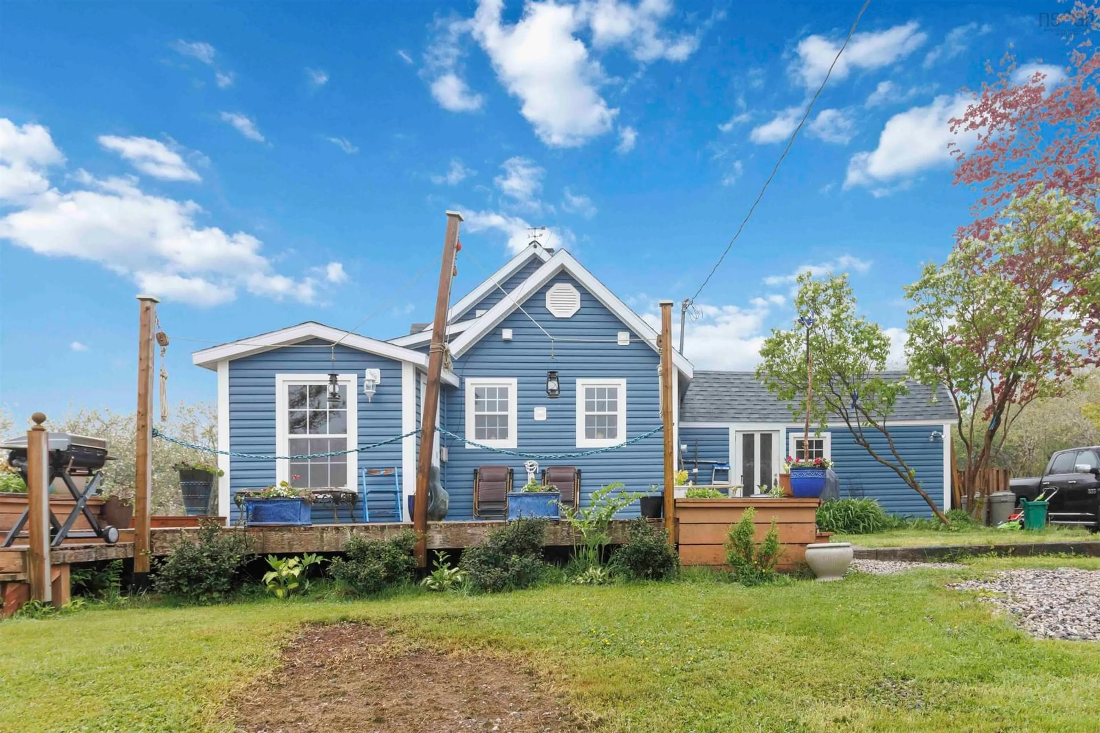 Home with vinyl exterior material, building for 45 Canada Hill Road, Canada Hill Nova Scotia B0T 1L0