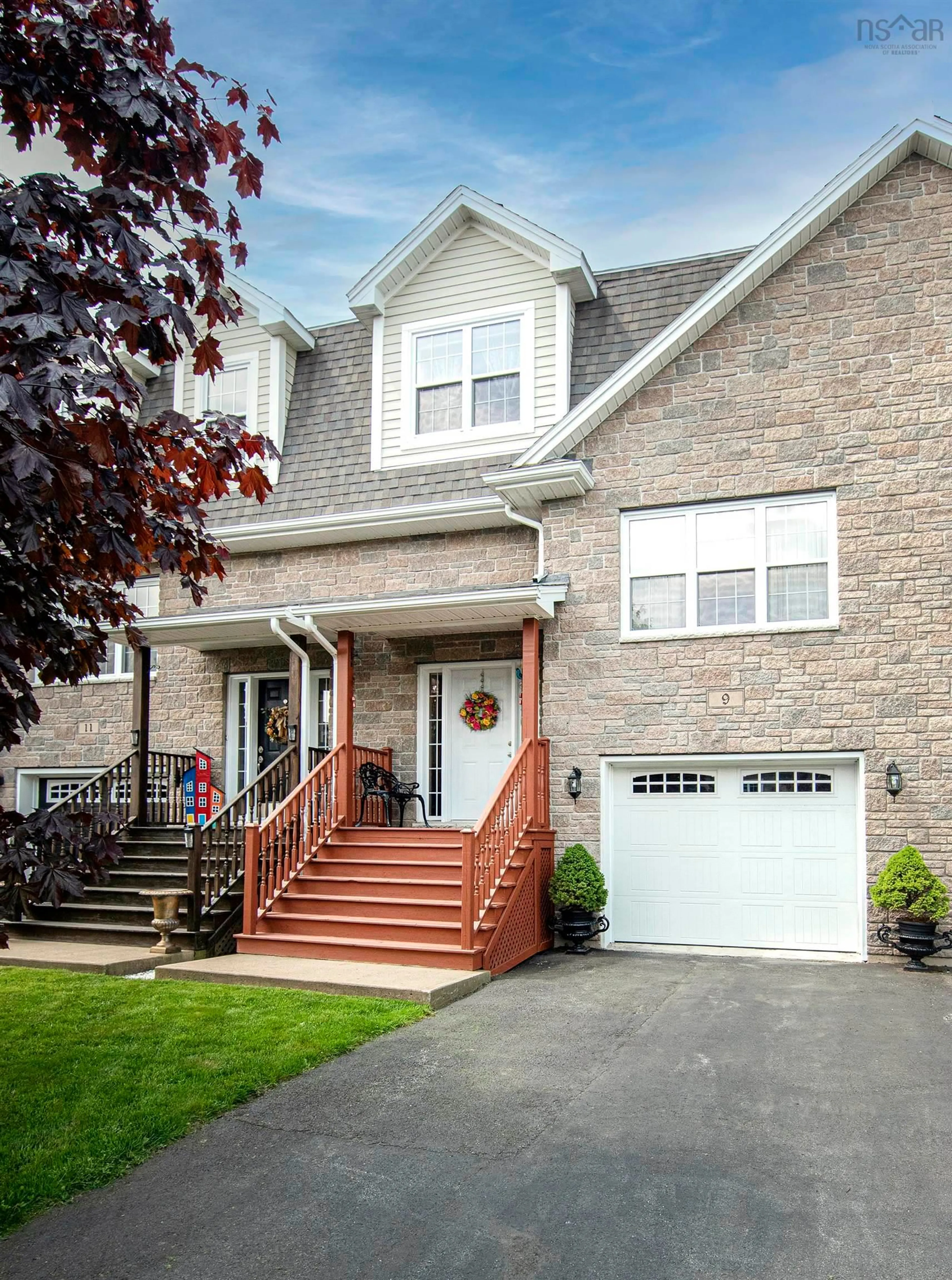 Home with brick exterior material, street for 9 Lasalle Crt, Bedford Nova Scotia B4B 0H8