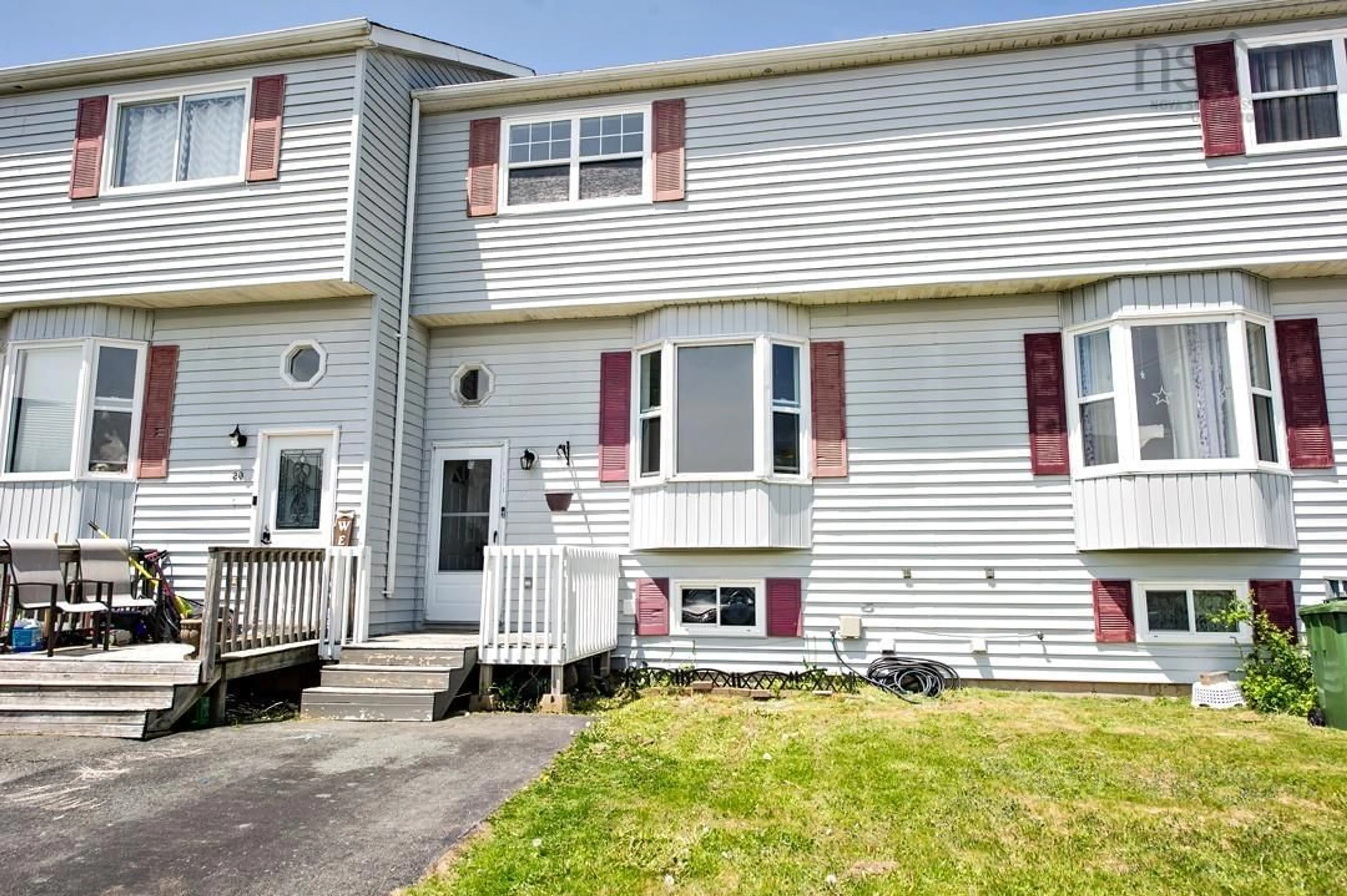 Home with vinyl exterior material, street for 22 Campeau Crt, Eastern Passage Nova Scotia B3G 1J5