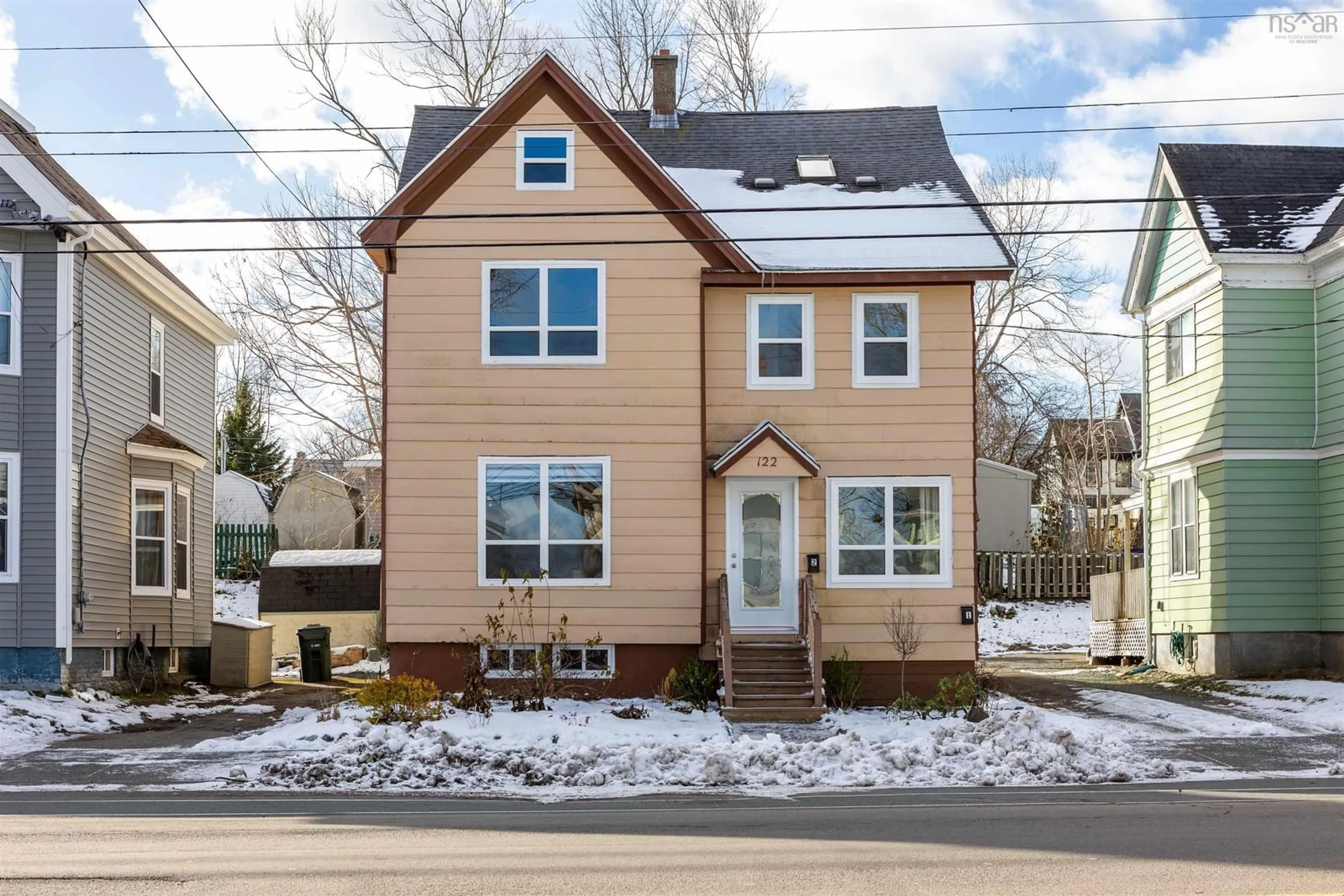 Home with brick exterior material, street for 122 George St, Sydney Nova Scotia B1P 1H8