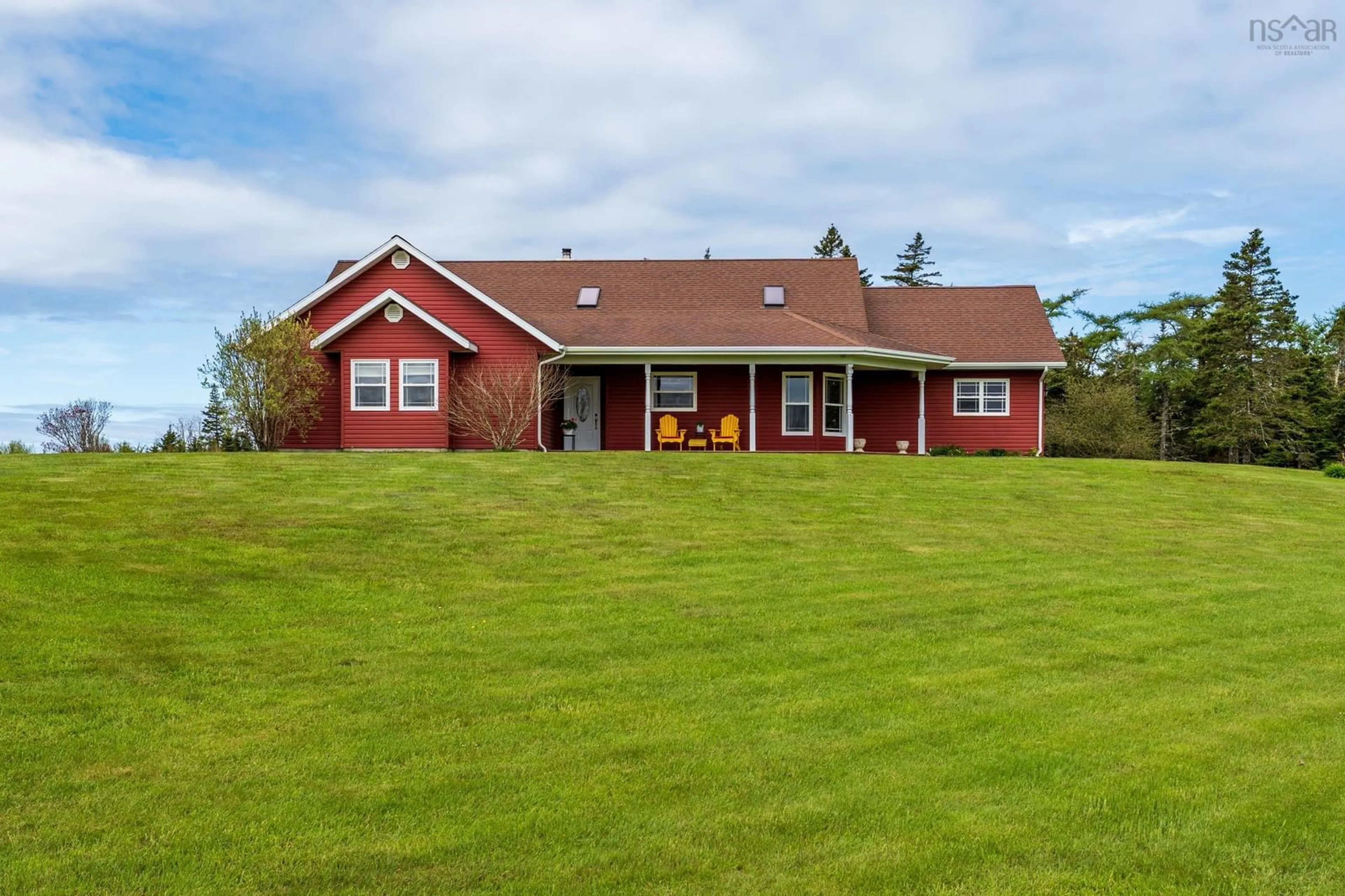 A pic from outside/outdoor area/front of a property/back of a property/a pic from drone, building for 985 Main Shore Rd, North Chegoggin Nova Scotia B5A 5H2
