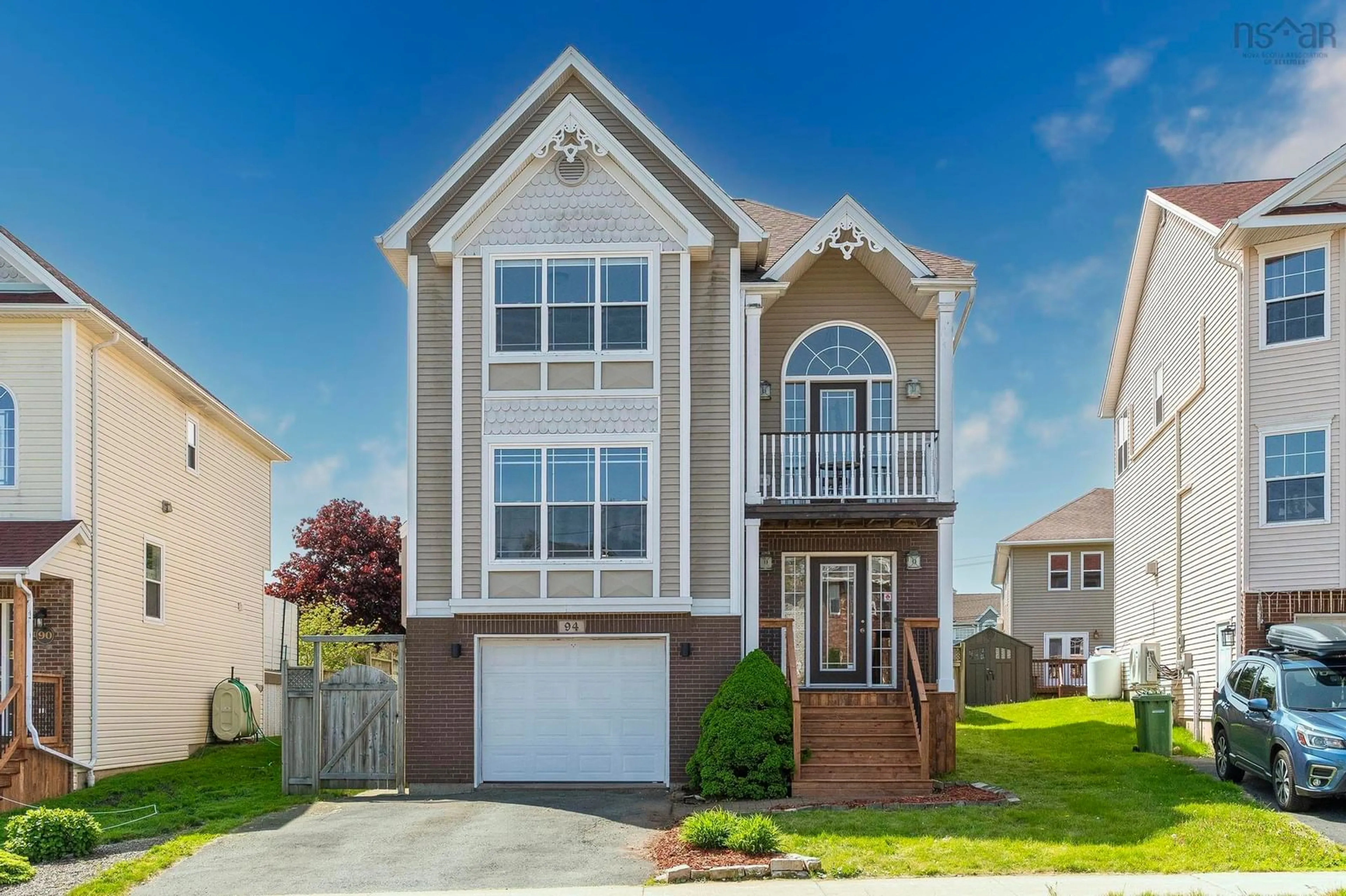 Home with vinyl exterior material, street for 94 Cutter Dr, Halifax Nova Scotia B3M 4W5