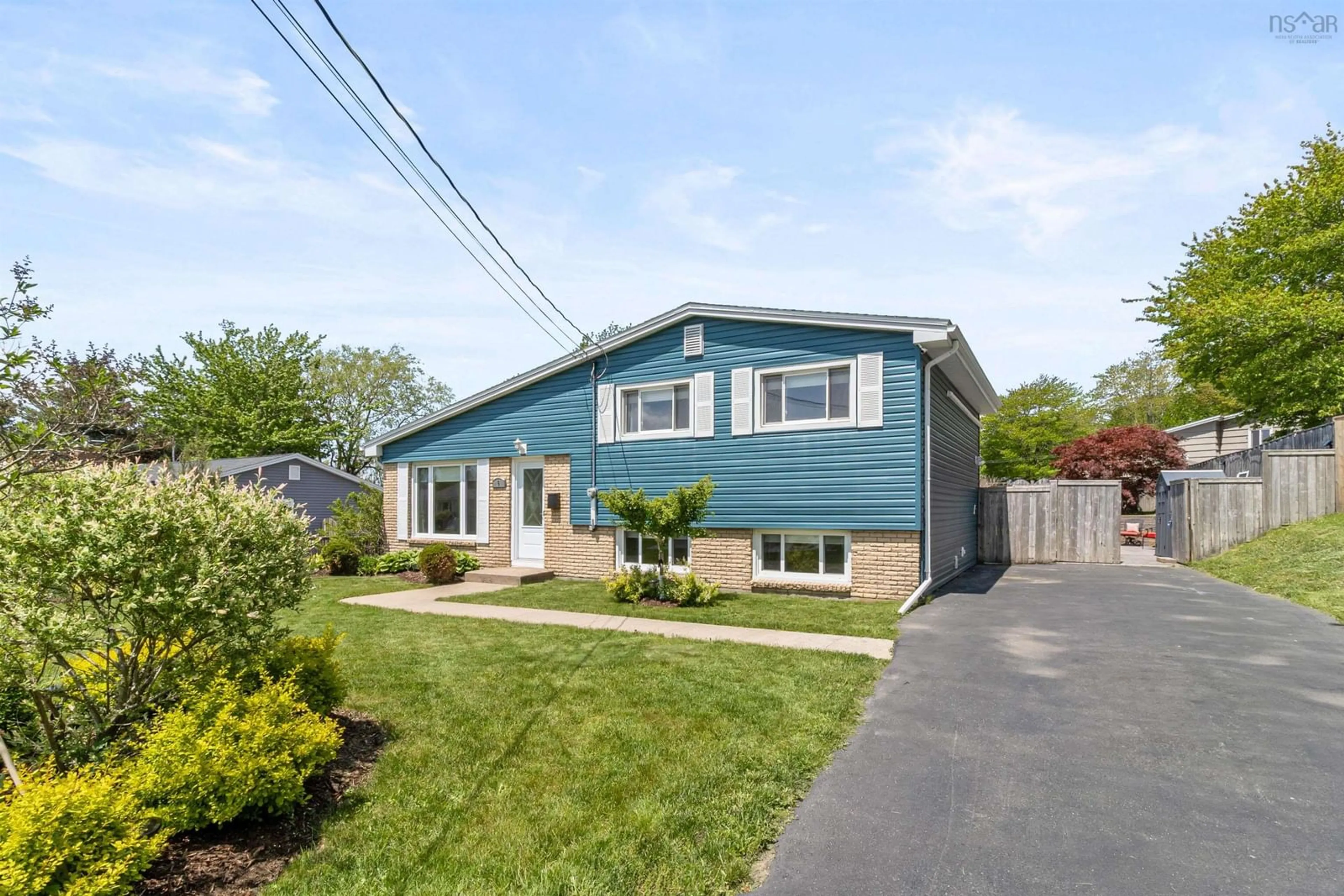 Home with vinyl exterior material, street for 6 Tummell Dr, Dartmouth Nova Scotia B2X 2A8