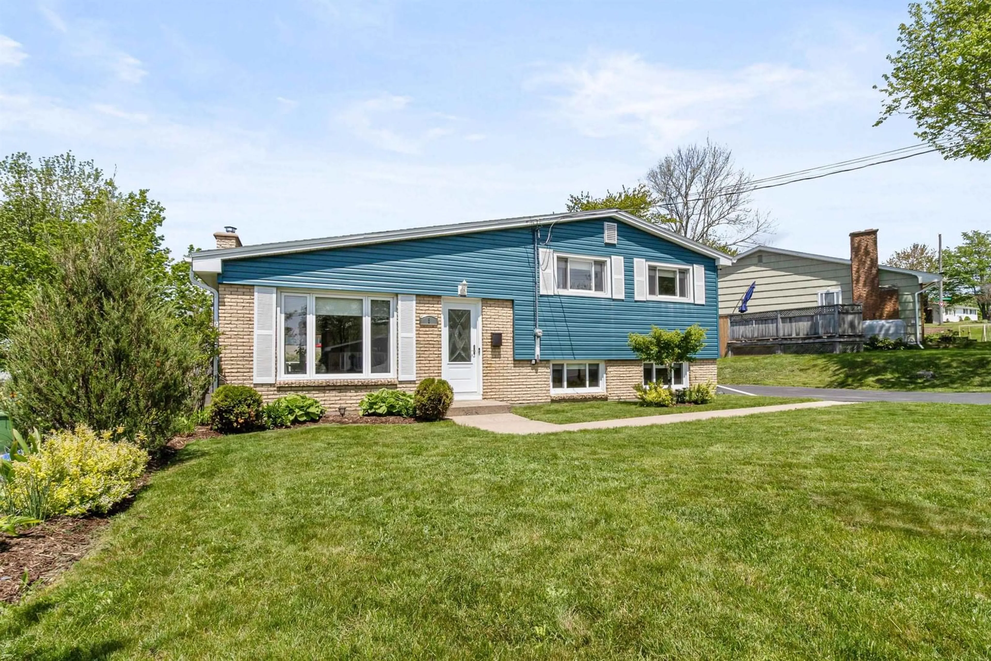 Home with vinyl exterior material, street for 6 Tummell Dr, Dartmouth Nova Scotia B2X 2A8