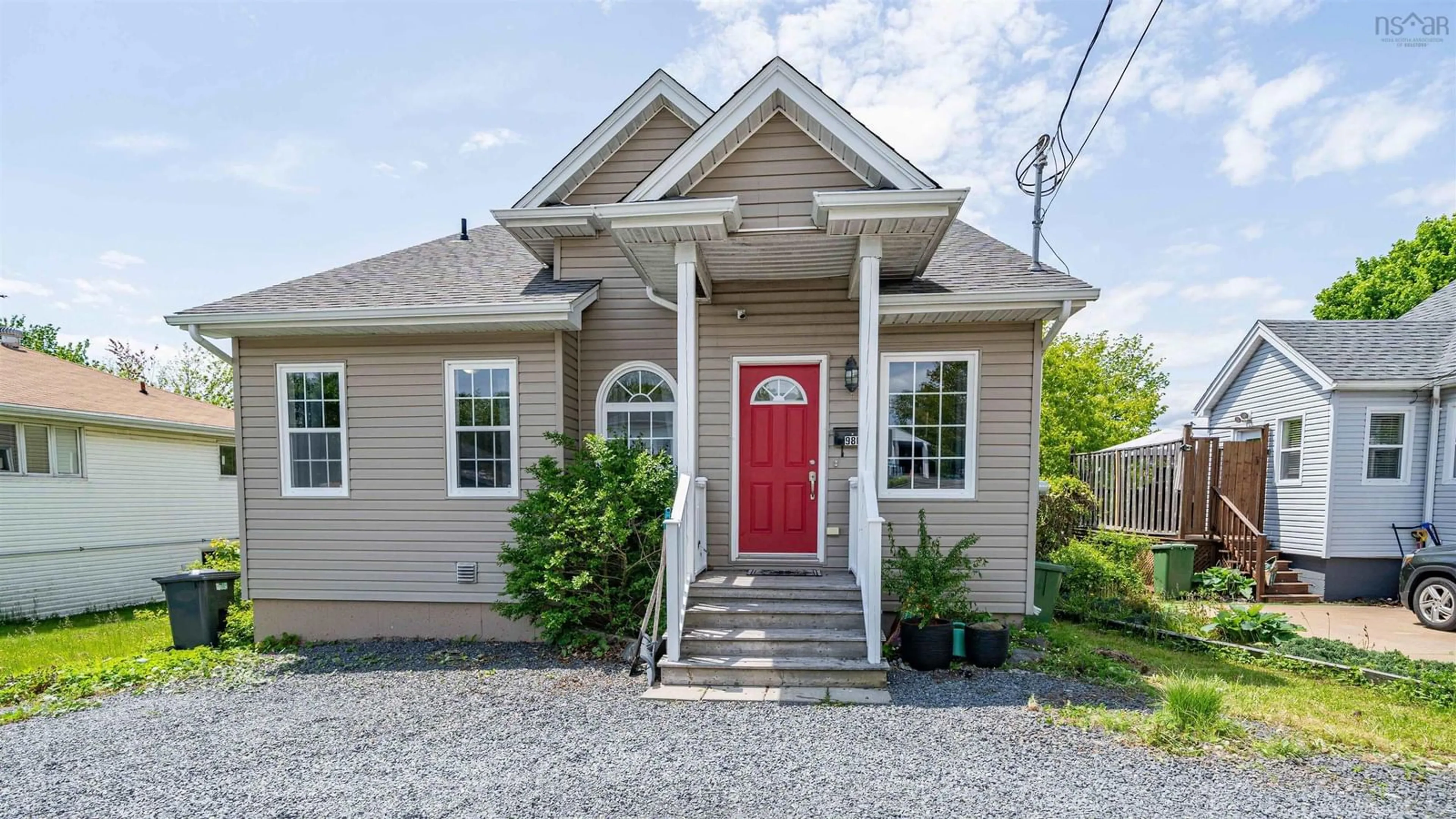 Home with vinyl exterior material, street for 98B Woodlawn Rd, Dartmouth Nova Scotia B2W 2S5